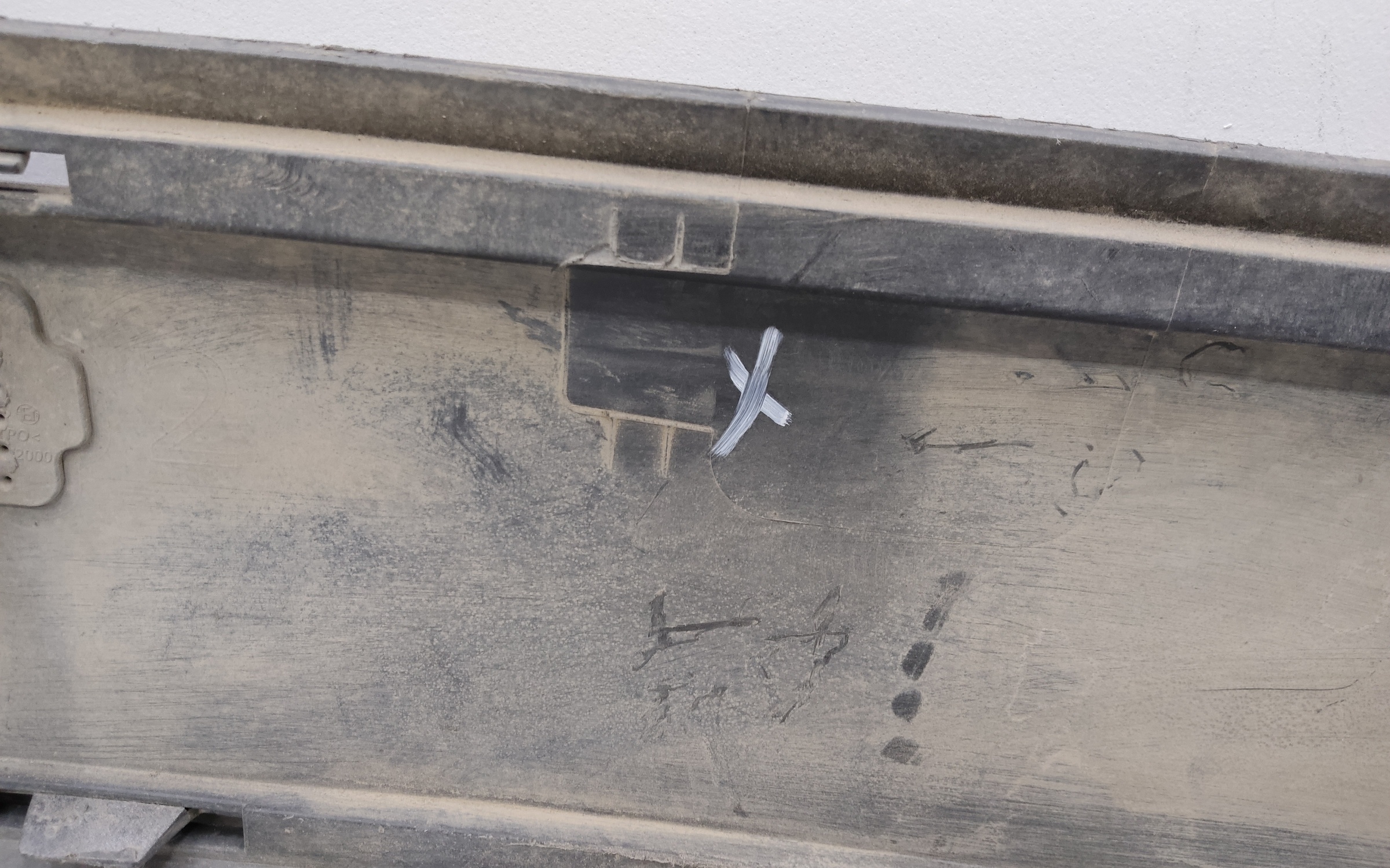 Юбка заднего бампера Kia Sorento 4