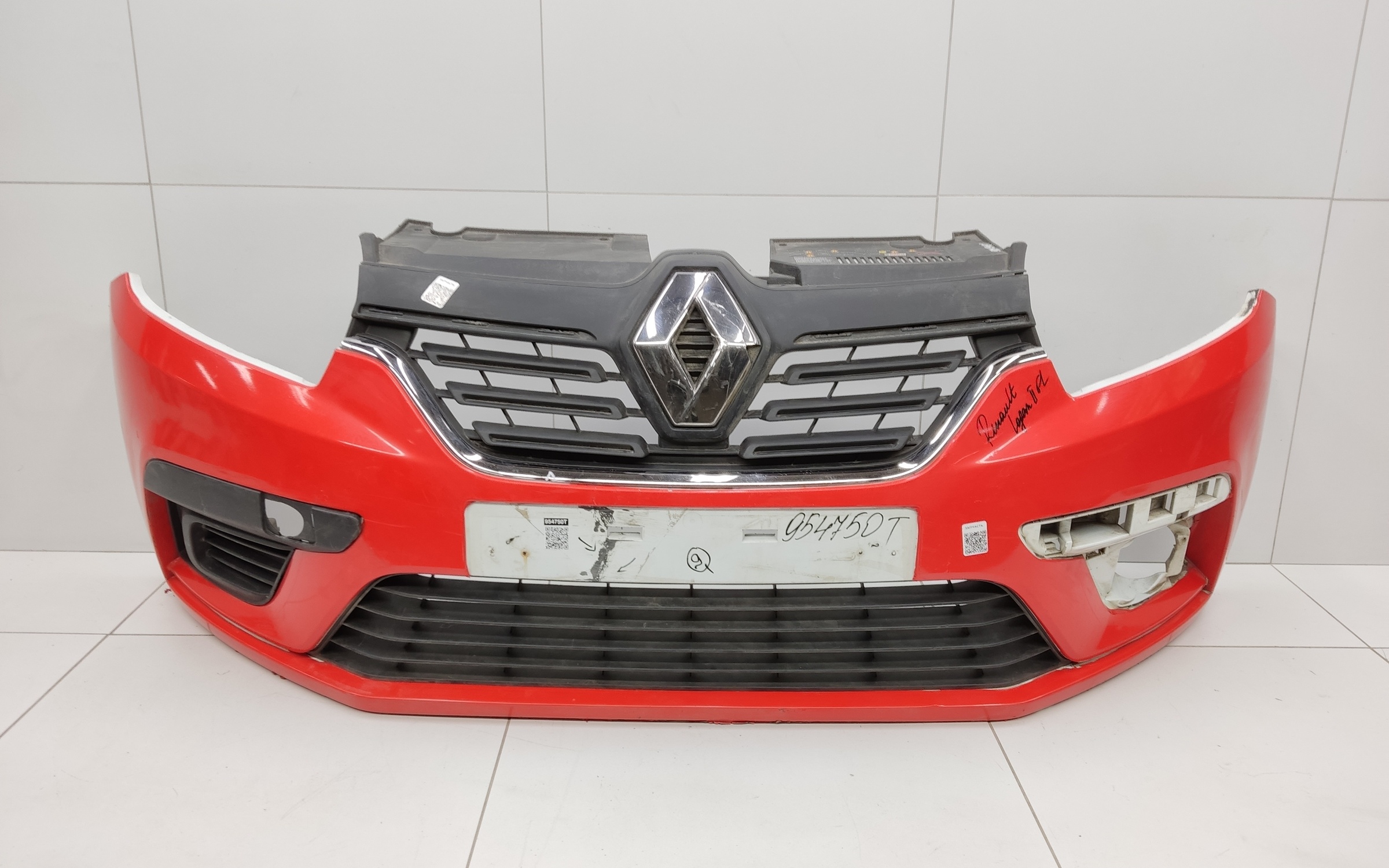 Бампер передний Renault Logan 2 Restail