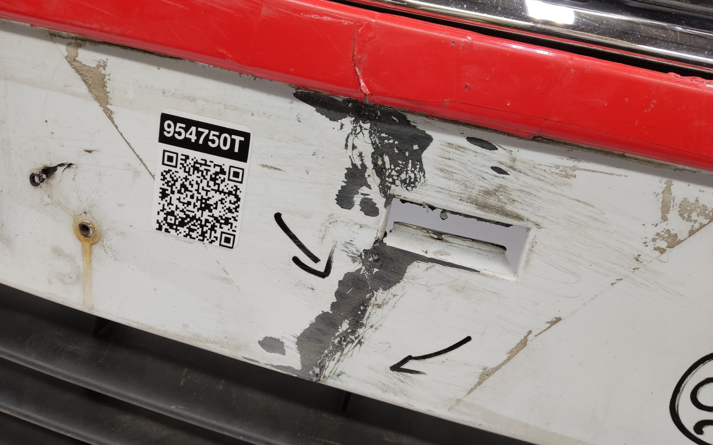 Бампер передний Renault Logan 2 Restail