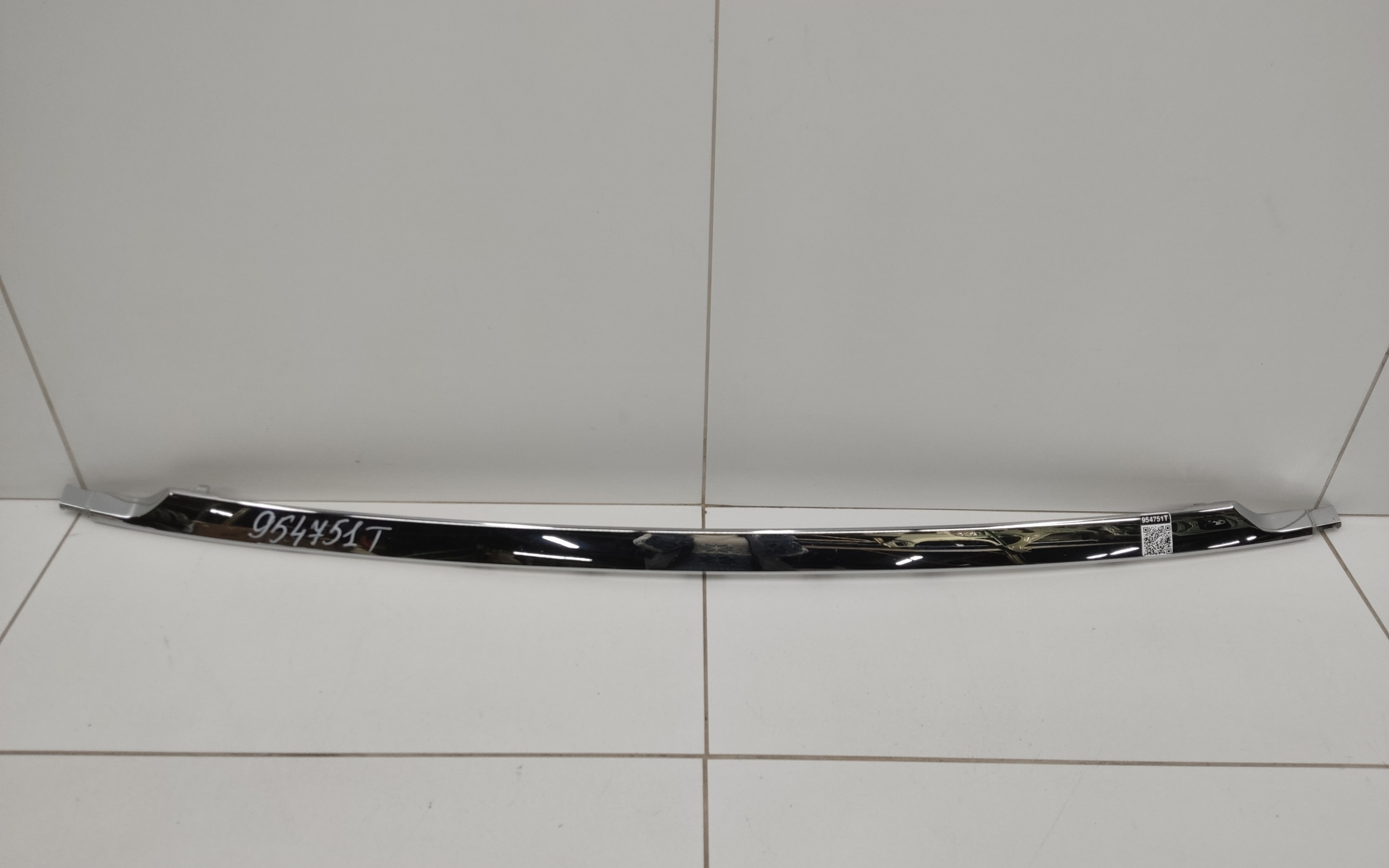 Накладка заднего бампера хром Volvo XC90 2 Restail