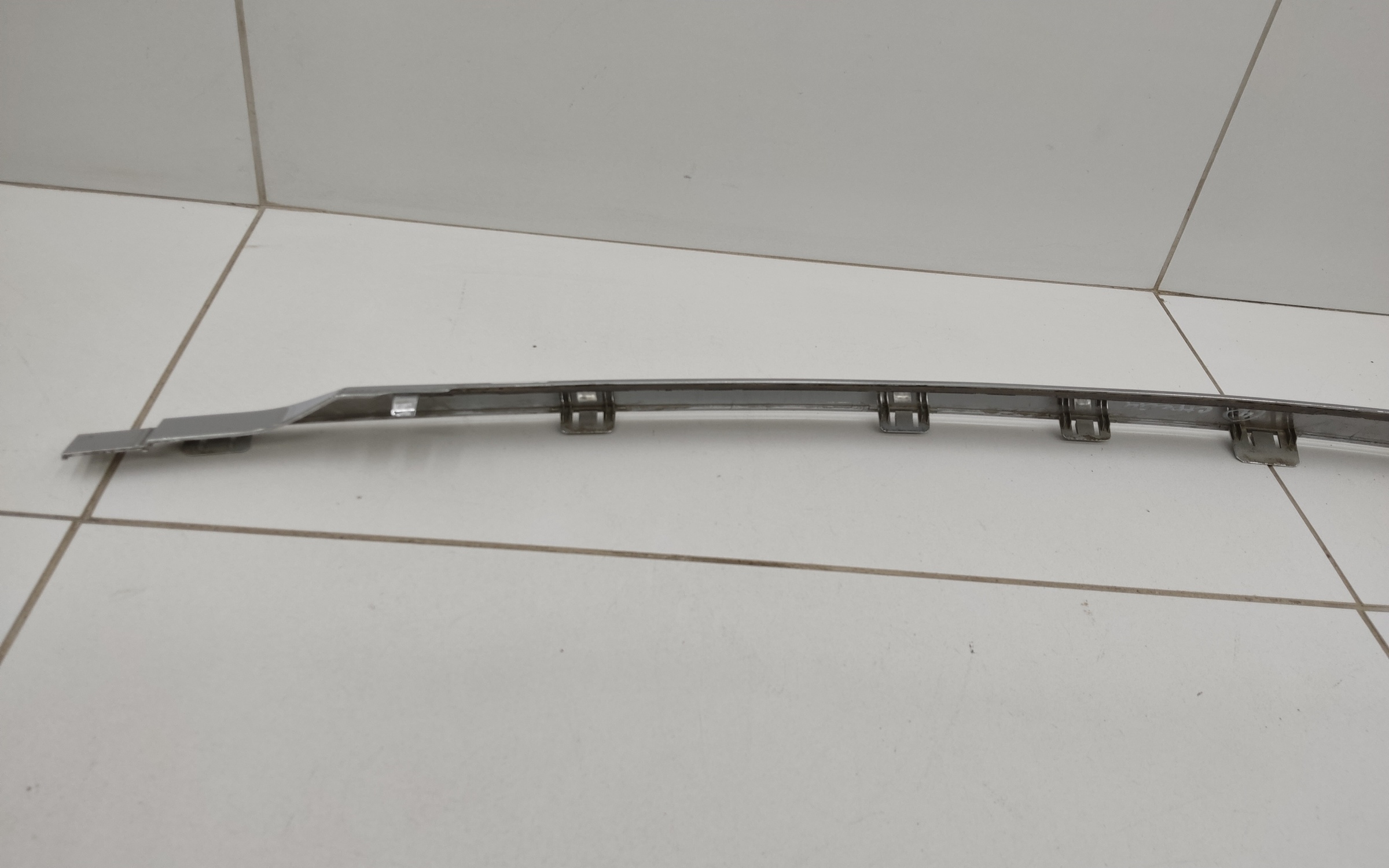 Накладка заднего бампера хром Volvo XC90 2 Restail