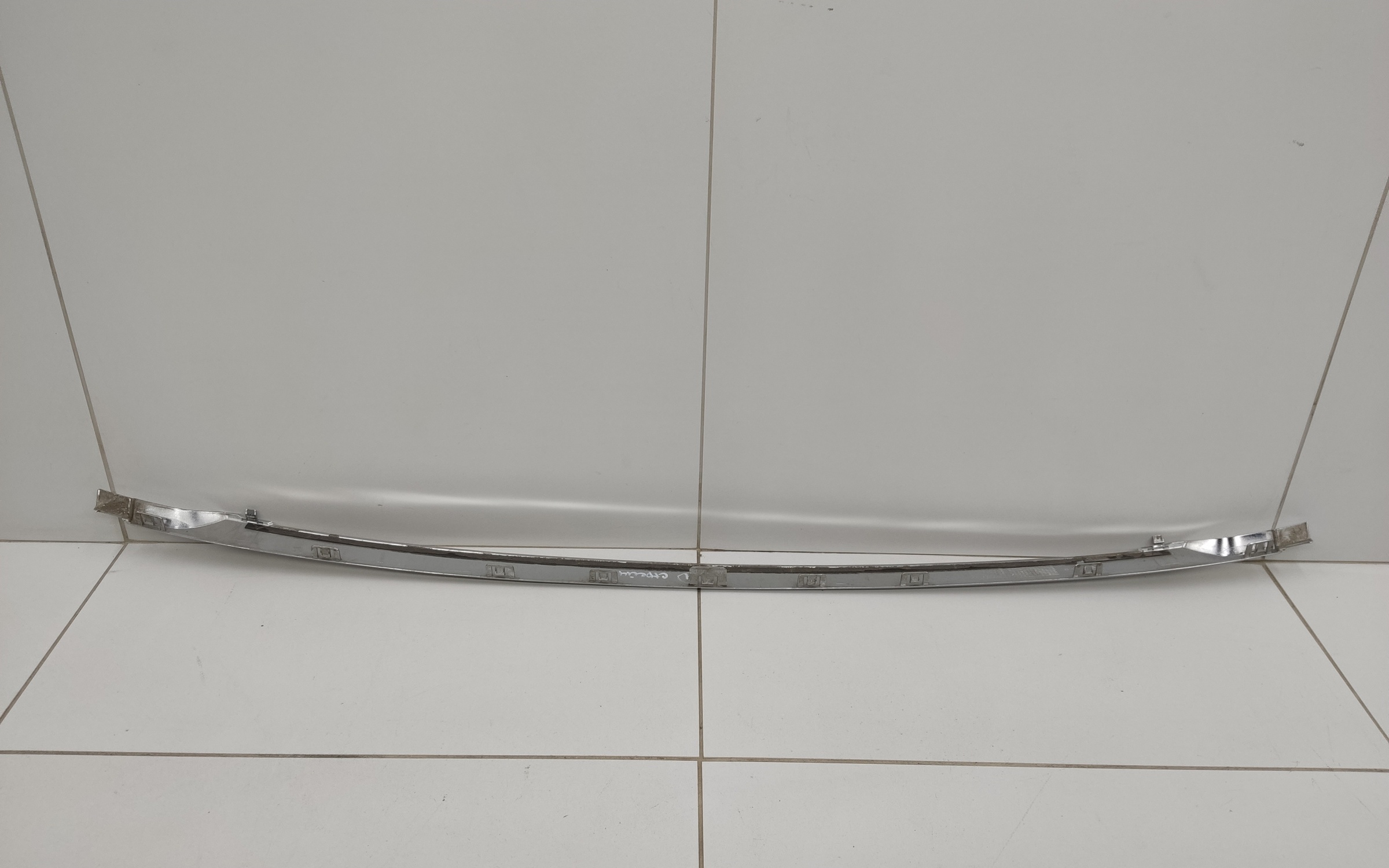 Накладка заднего бампера хром Volvo XC90 2 Restail