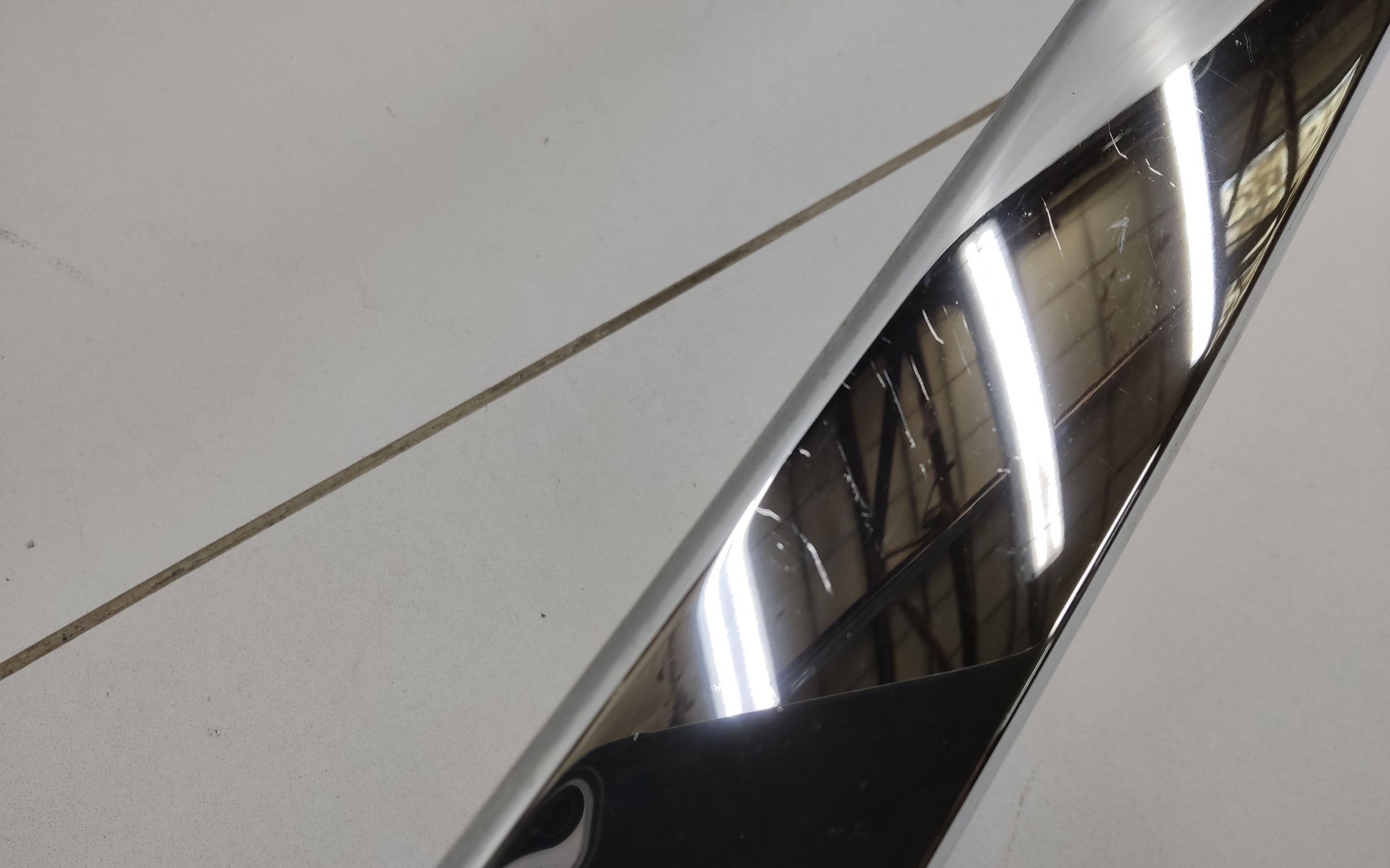 Накладка заднего бампера хром Volvo XC90 2 Restail