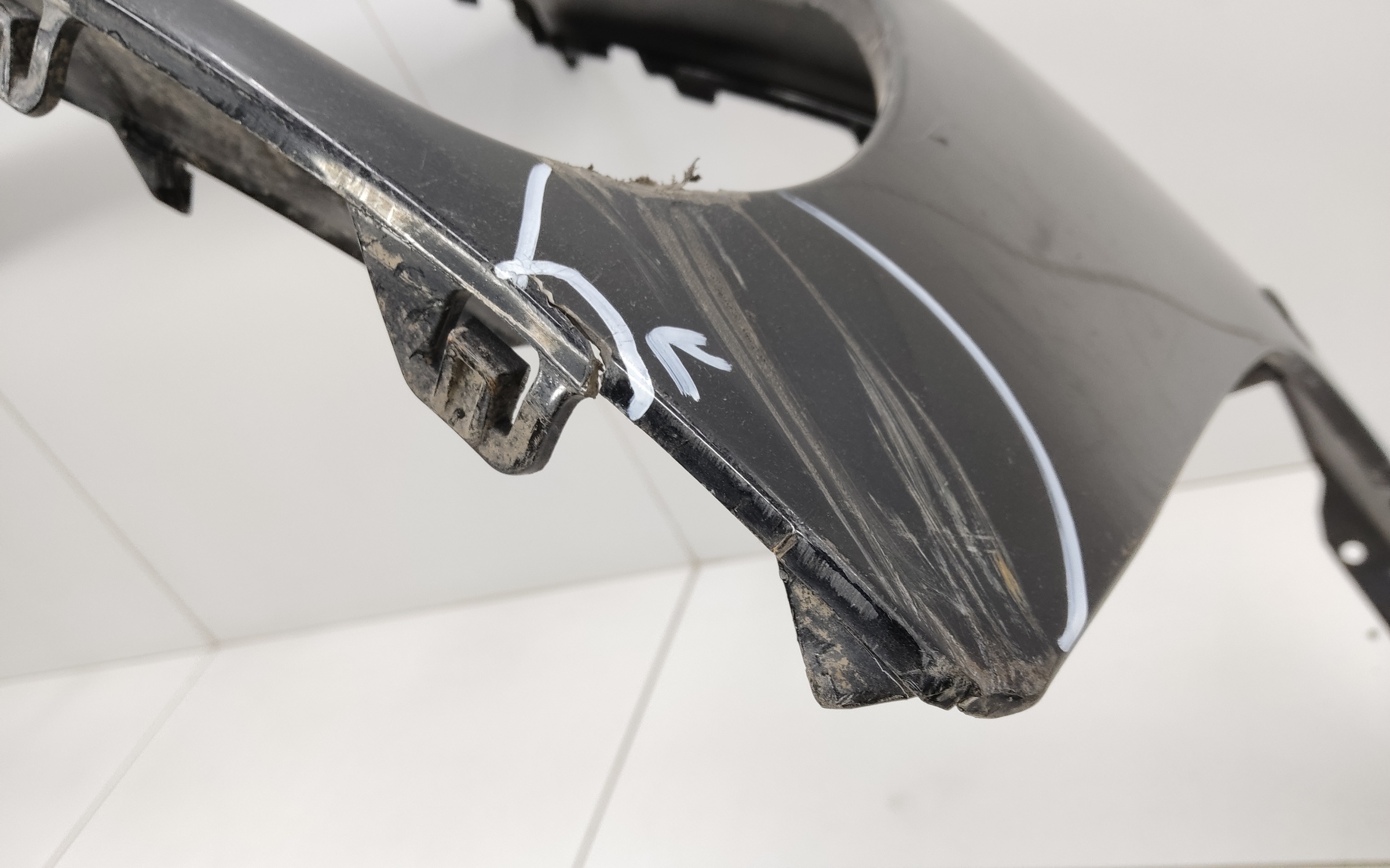 Бампер передний Mercedes Benz GLC-klasse X253 Restail AMG