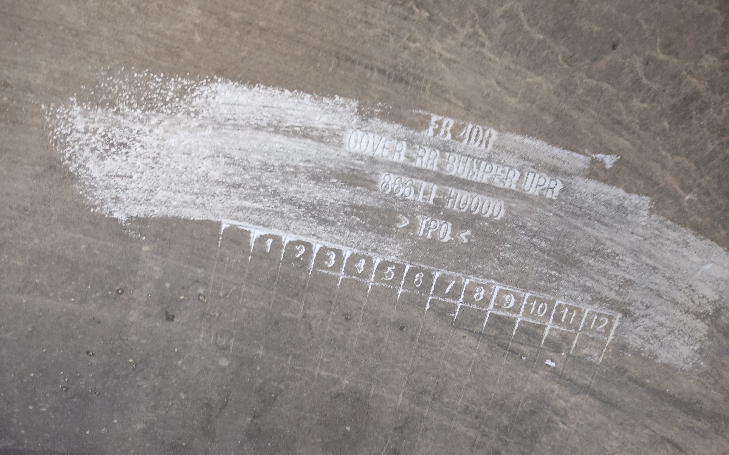 Бампер задний Kia Rio 4 Sedan