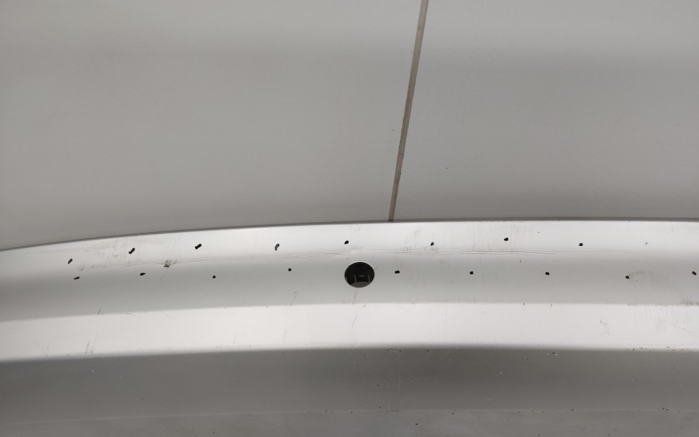 Накладка заднего бампера Volvo XC90 2 Restail