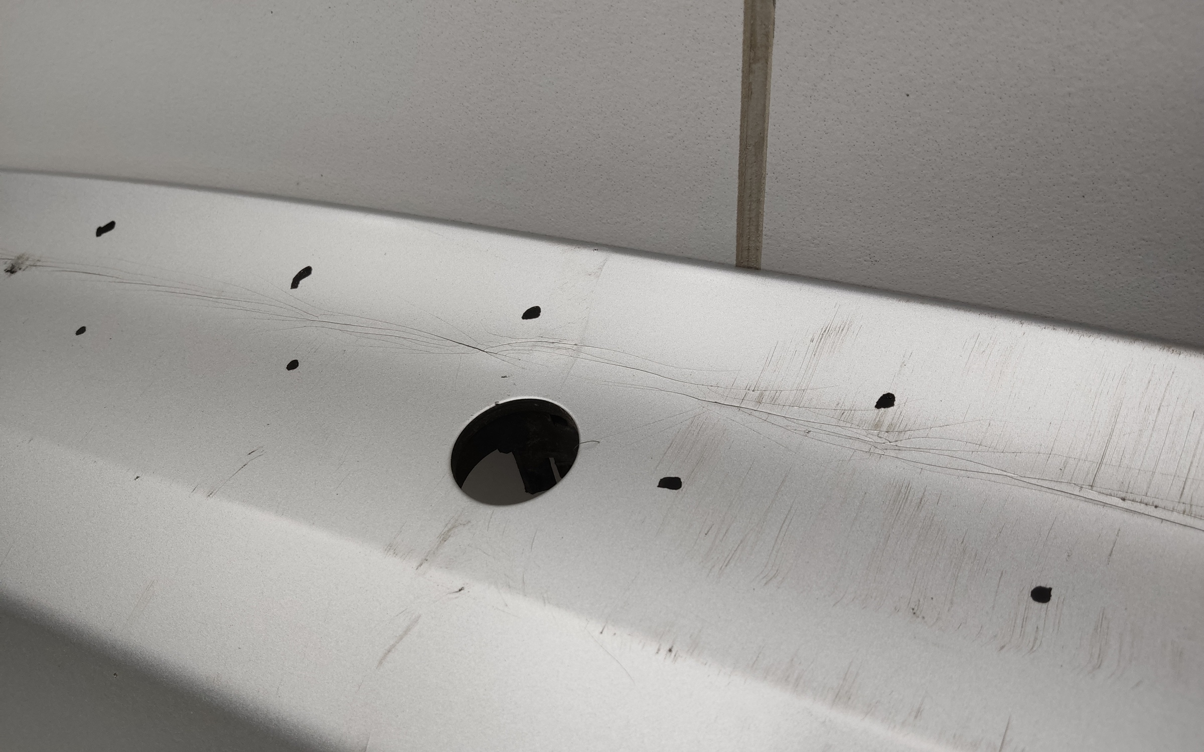 Накладка заднего бампера Volvo XC90 2 Restail