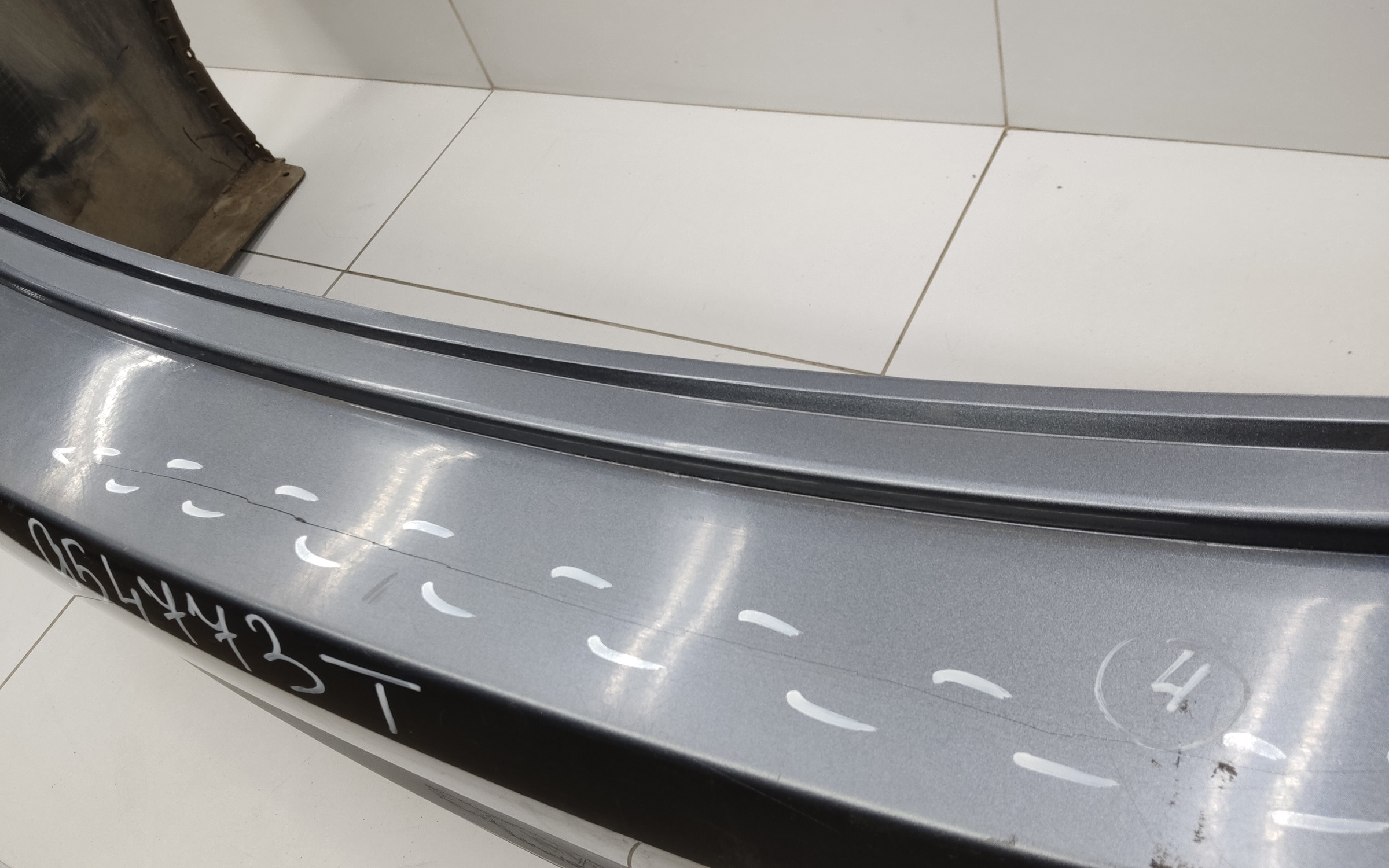 Бампер задний Hyundai Solaris 2 Sedan