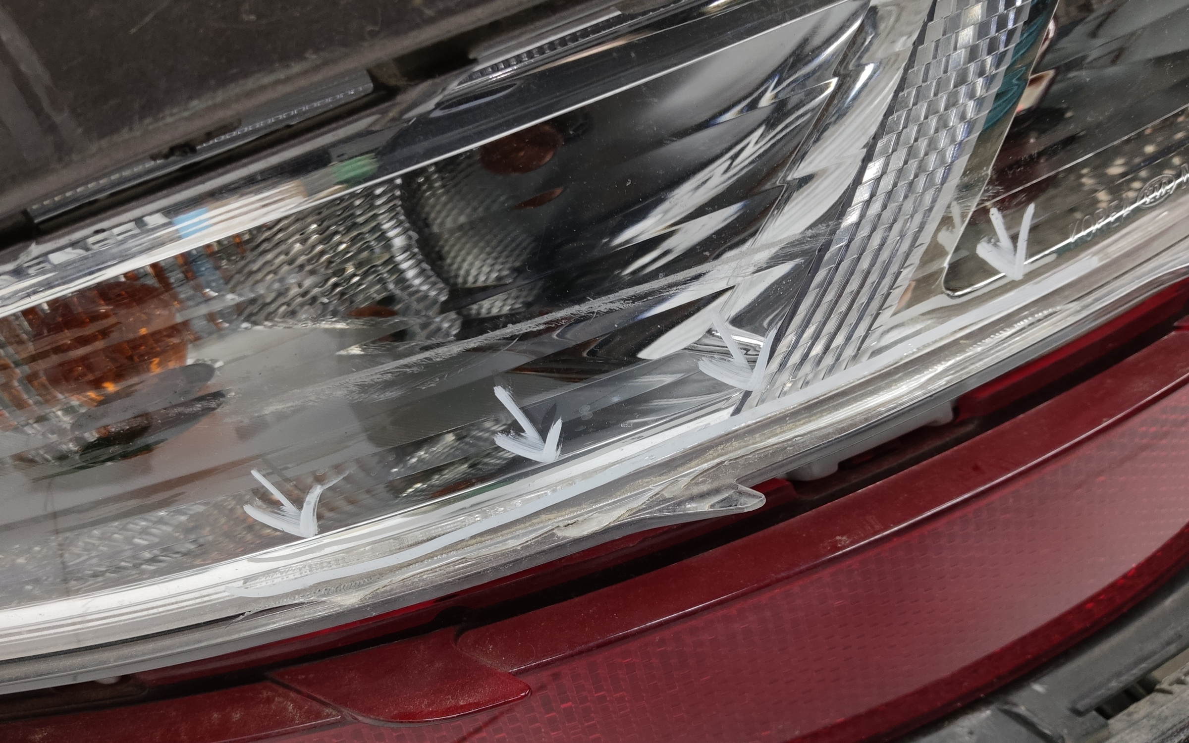 Бампер задний Kia Sportage 4 Restail