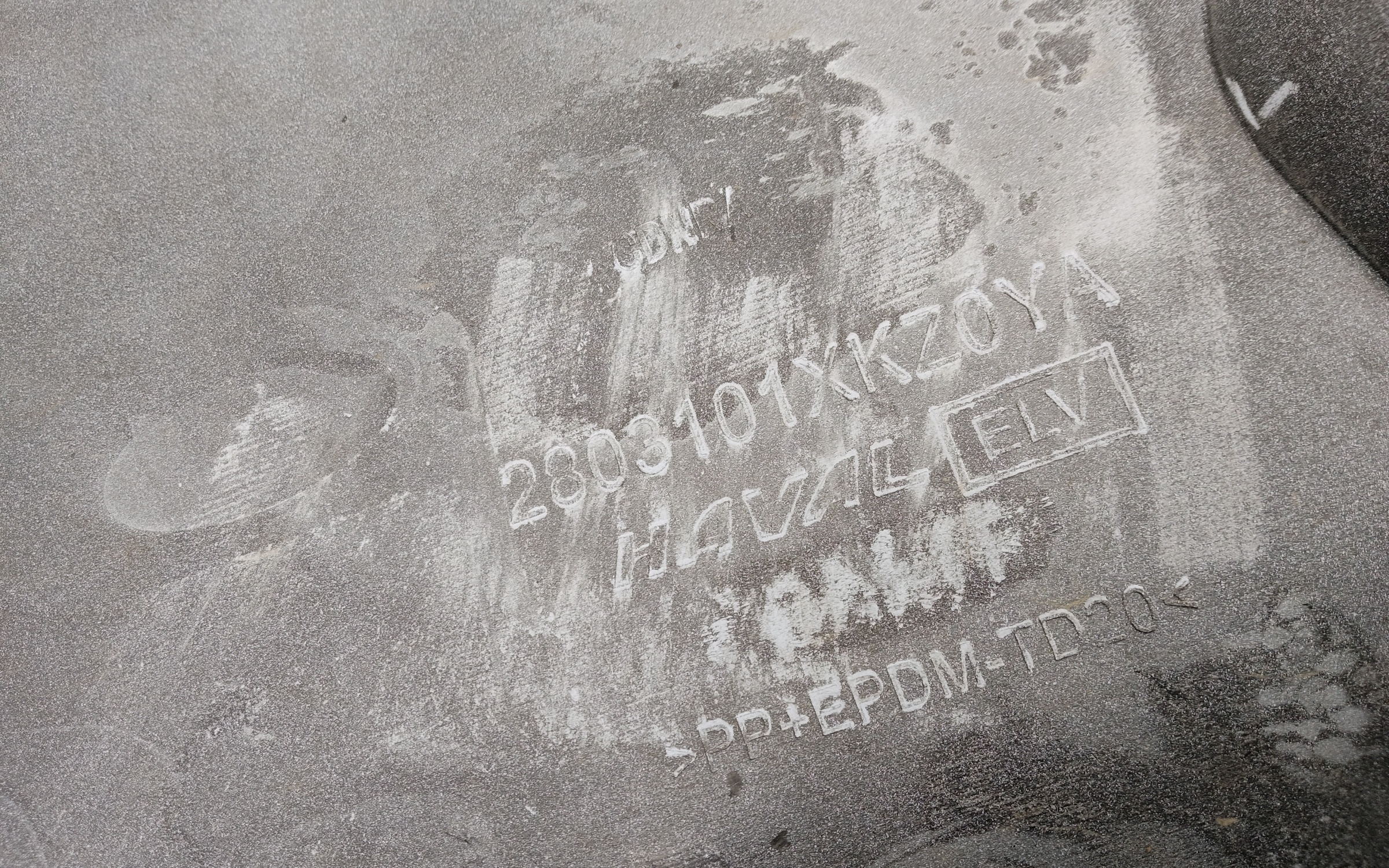 Бампер передний Haval M6 2