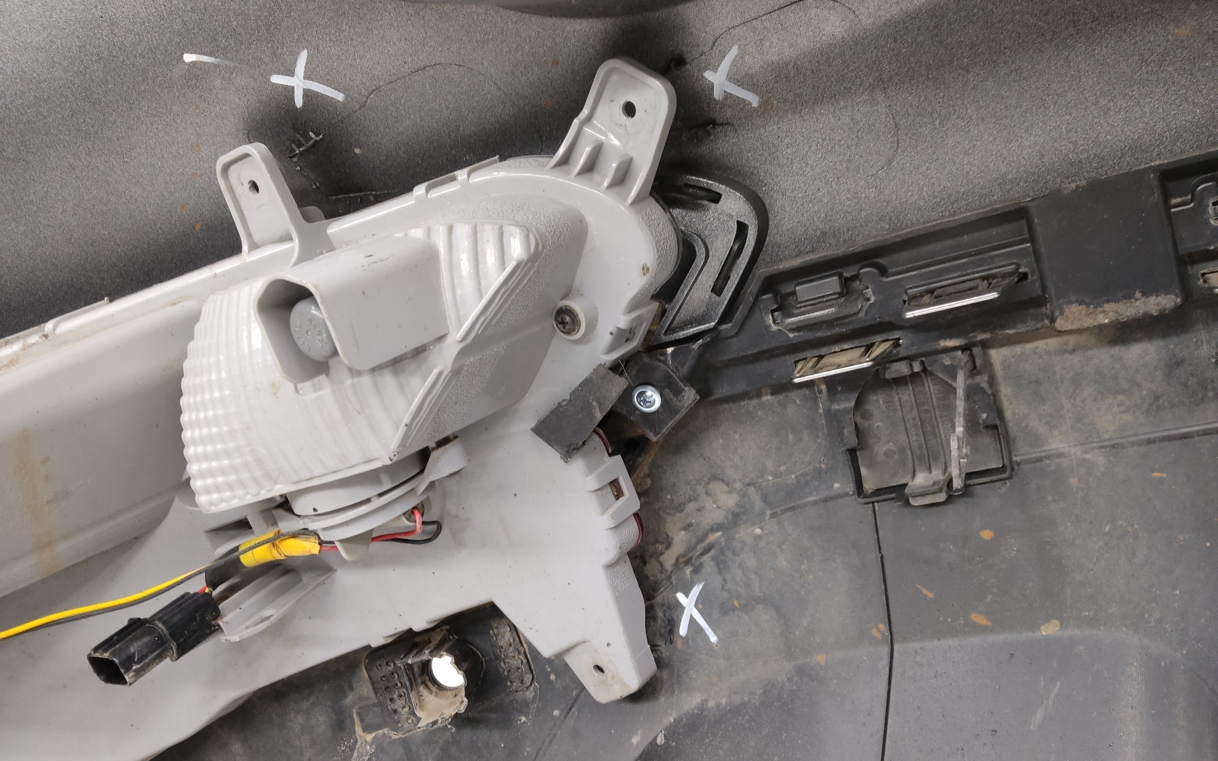 Бампер задний Kia Sportage 4 Restail