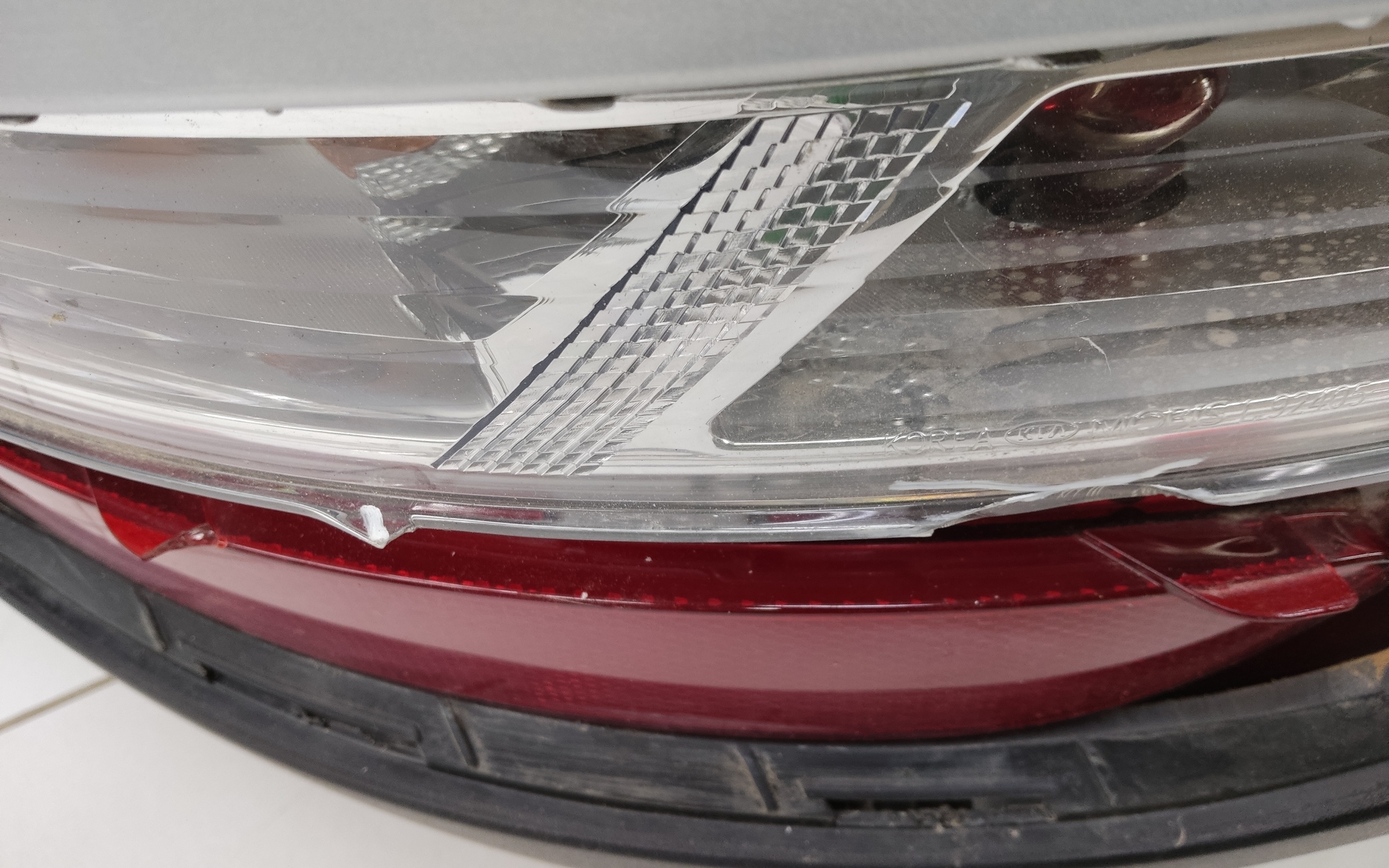 Бампер задний Kia Sportage 4 Restail