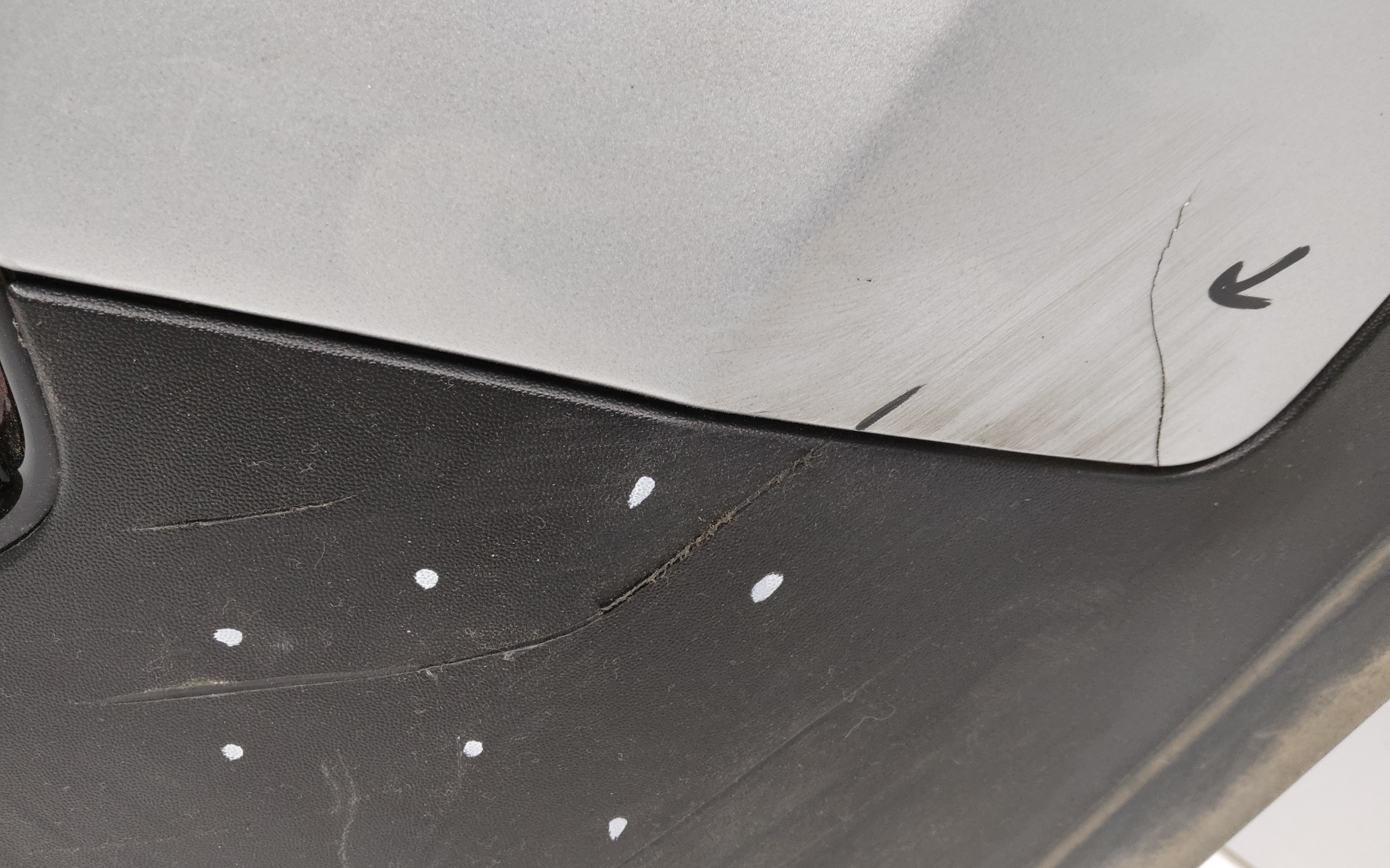 Бампер задний Kia Sportage 4 Restail