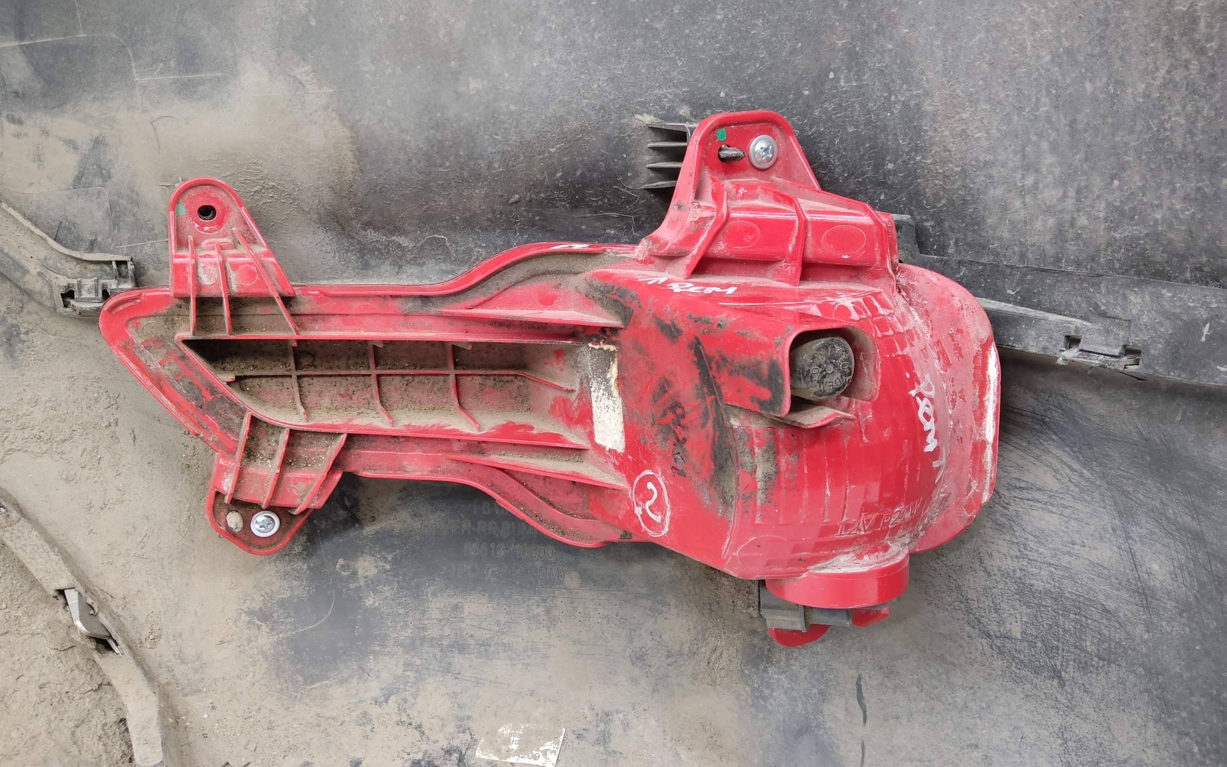 Бампер задний Kia Rio 4 X-Line