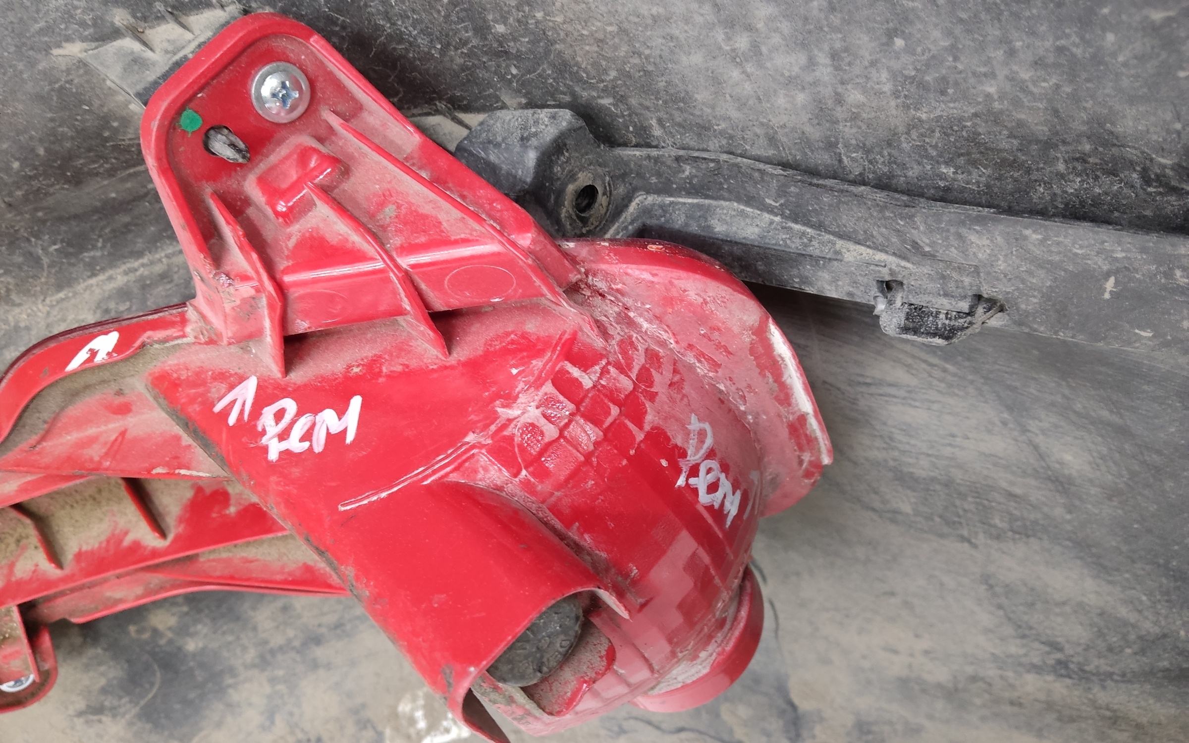 Бампер задний Kia Rio 4 X-Line