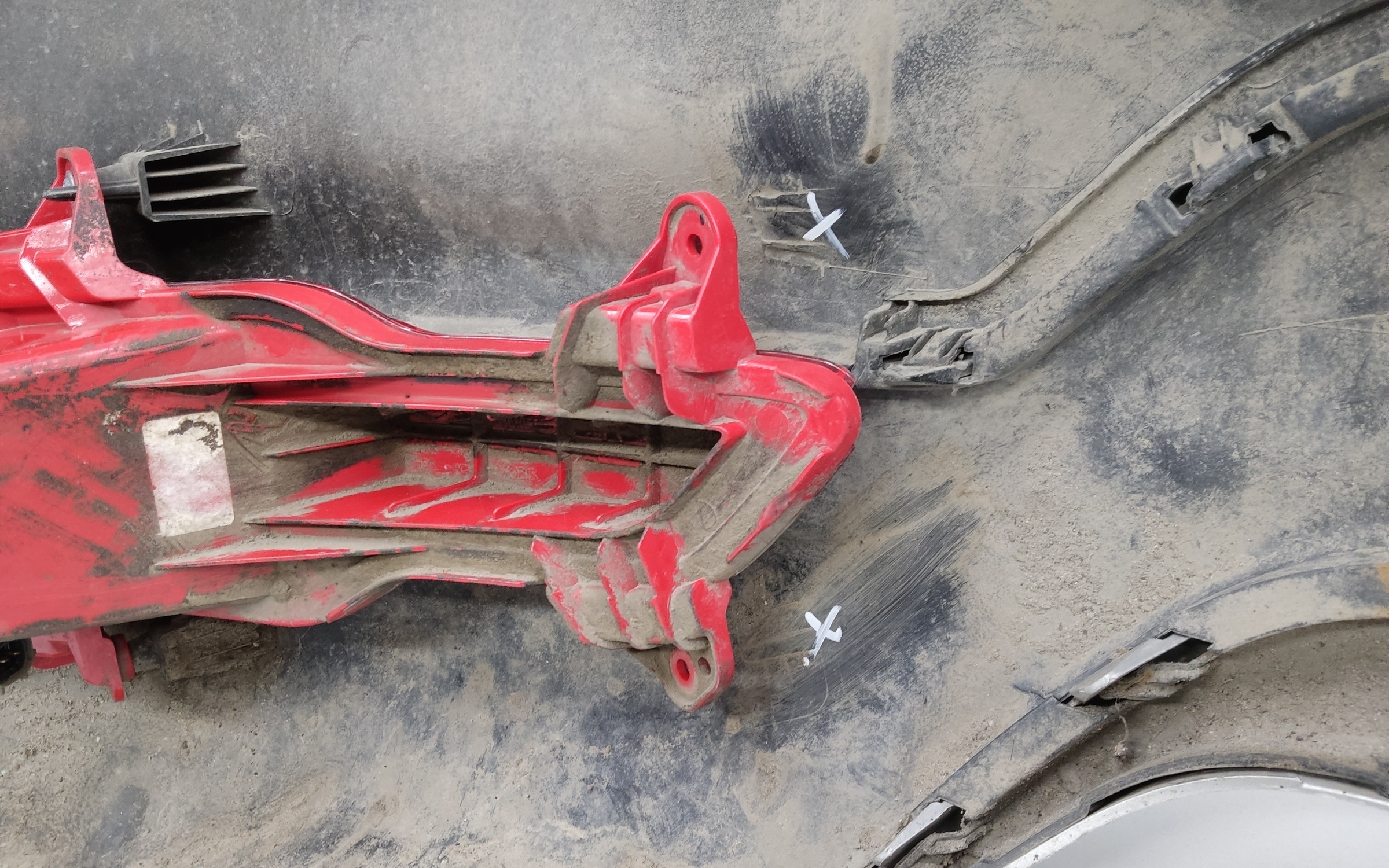 Бампер задний Kia Rio 4 X-Line