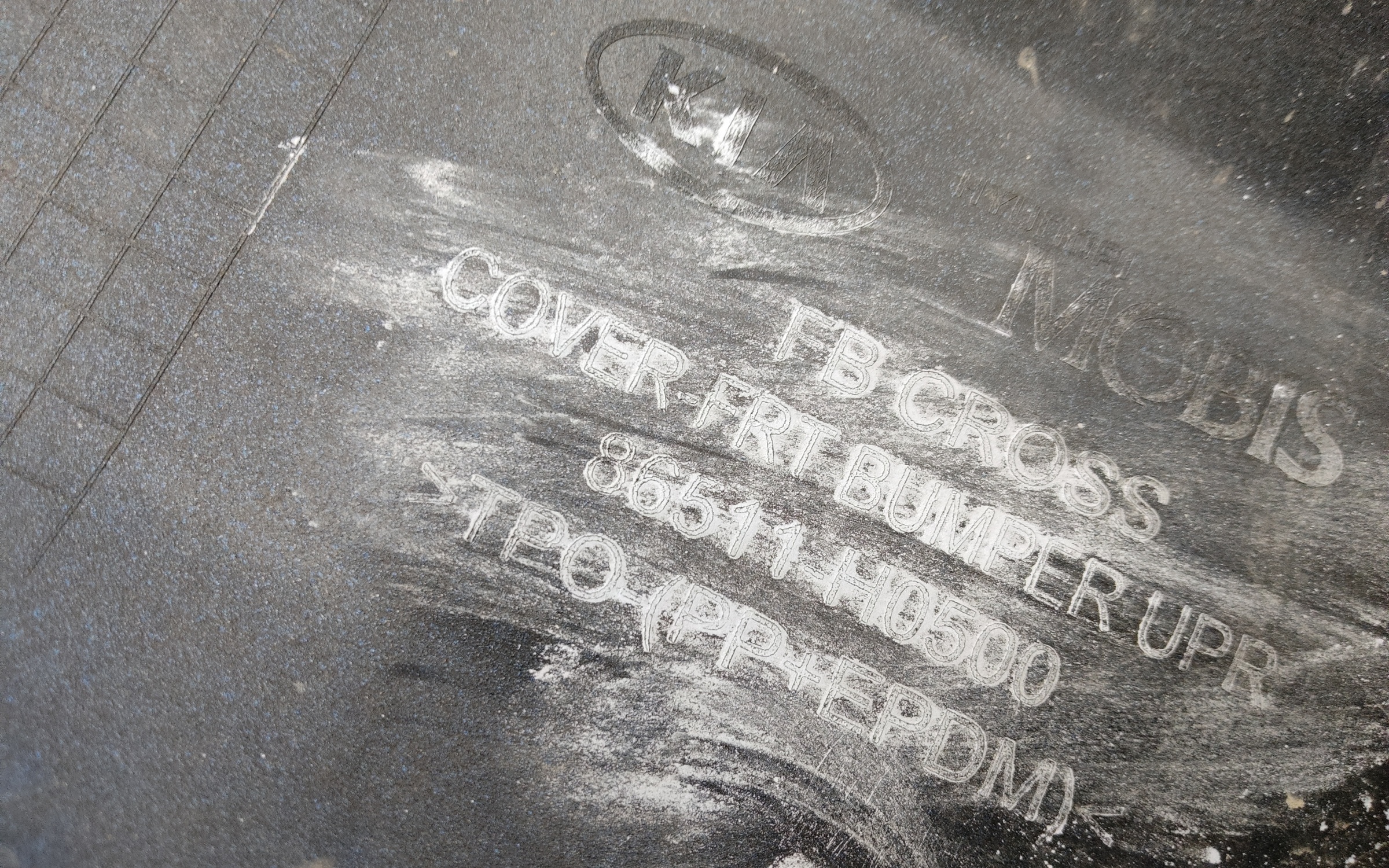 Бампер передний Kia Rio 4 X-Line