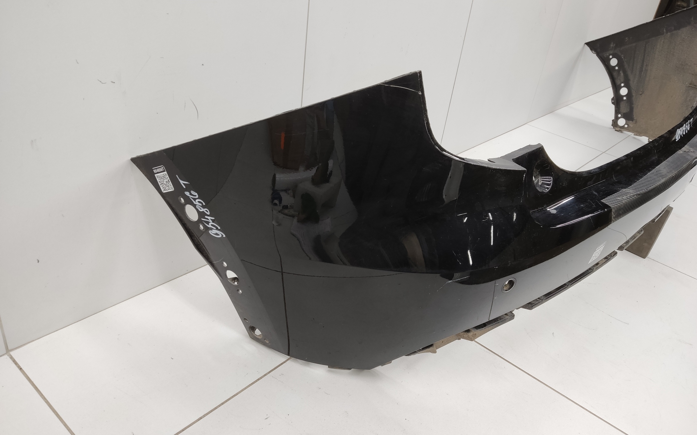 Бампер задний верхняя часть Haval Jolion Restail с отверстиями под накладки