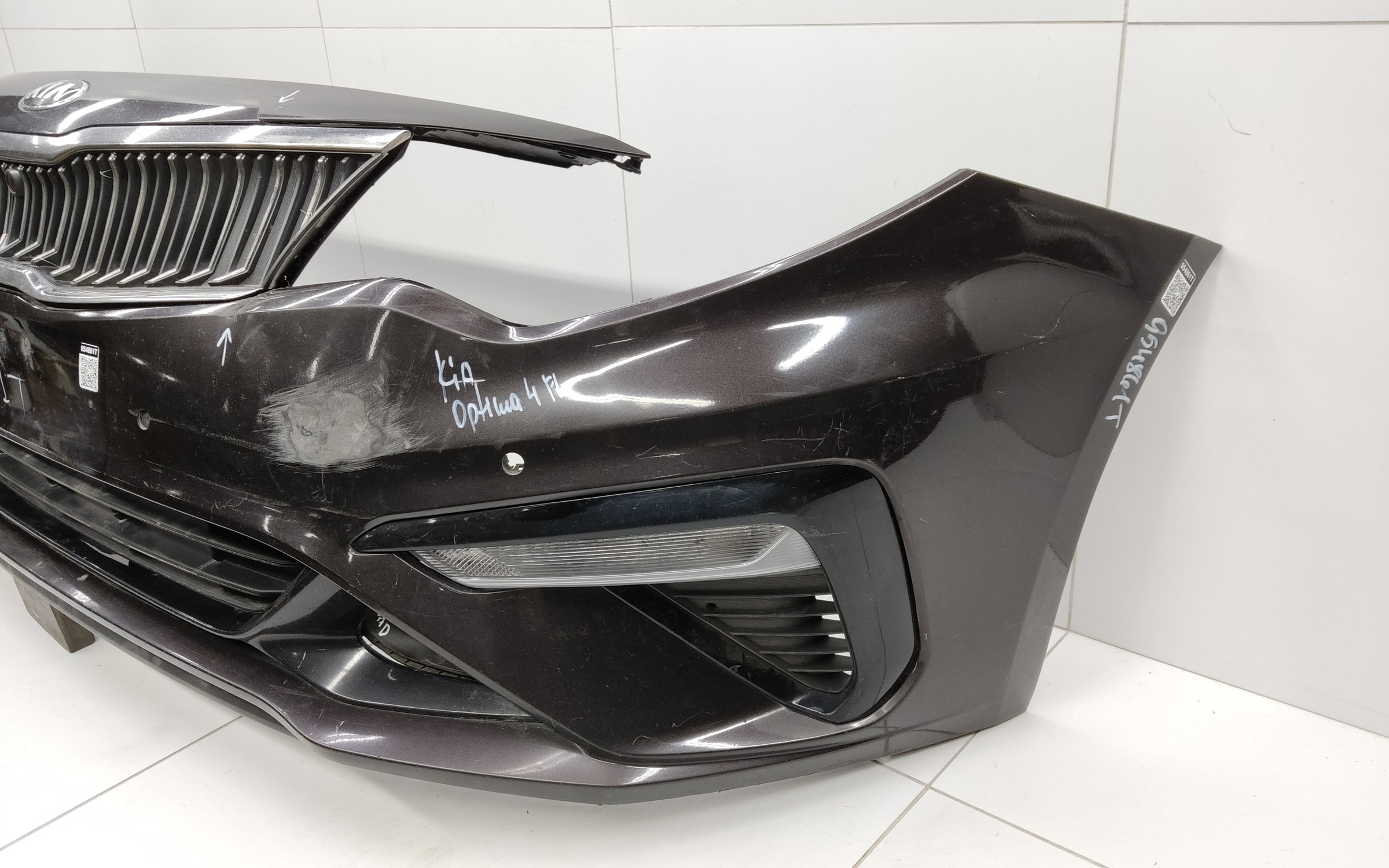 Бампер передний Kia Optima 4 Restail