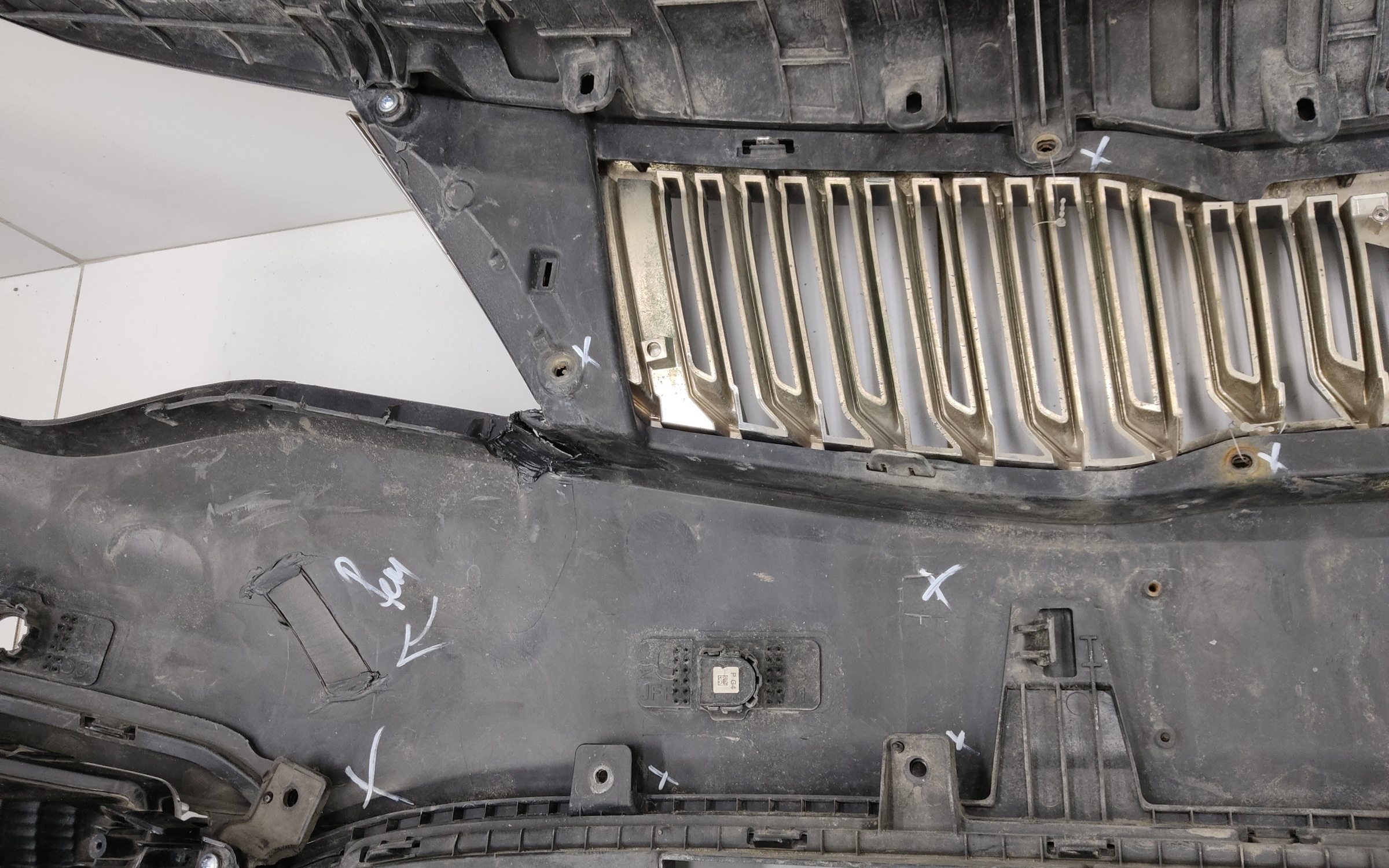 Бампер передний Kia Optima 4 Restail