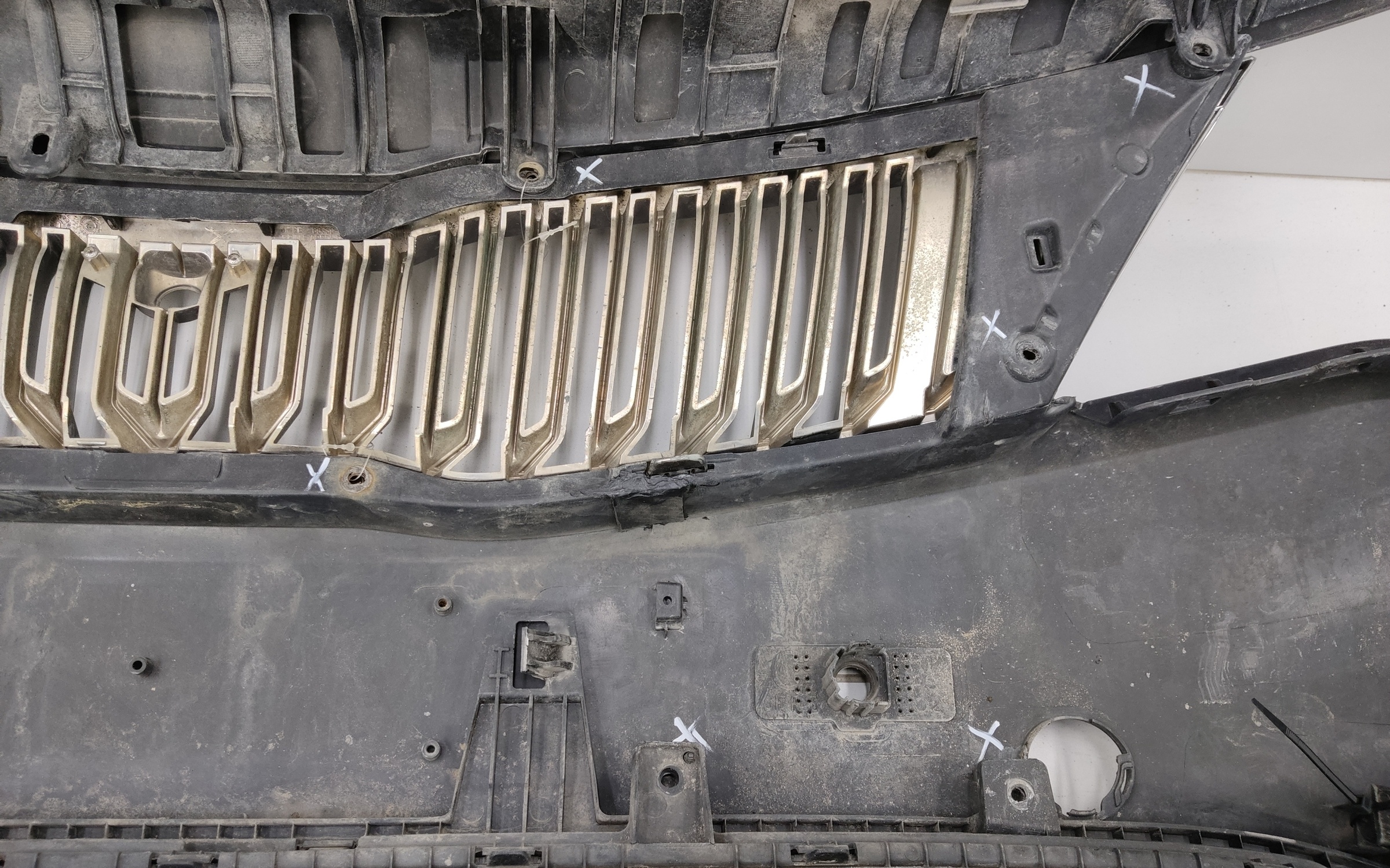 Бампер передний Kia Optima 4 Restail