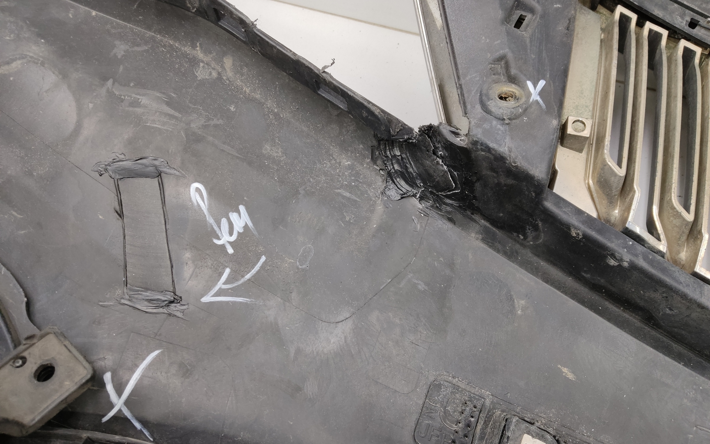 Бампер передний Kia Optima 4 Restail