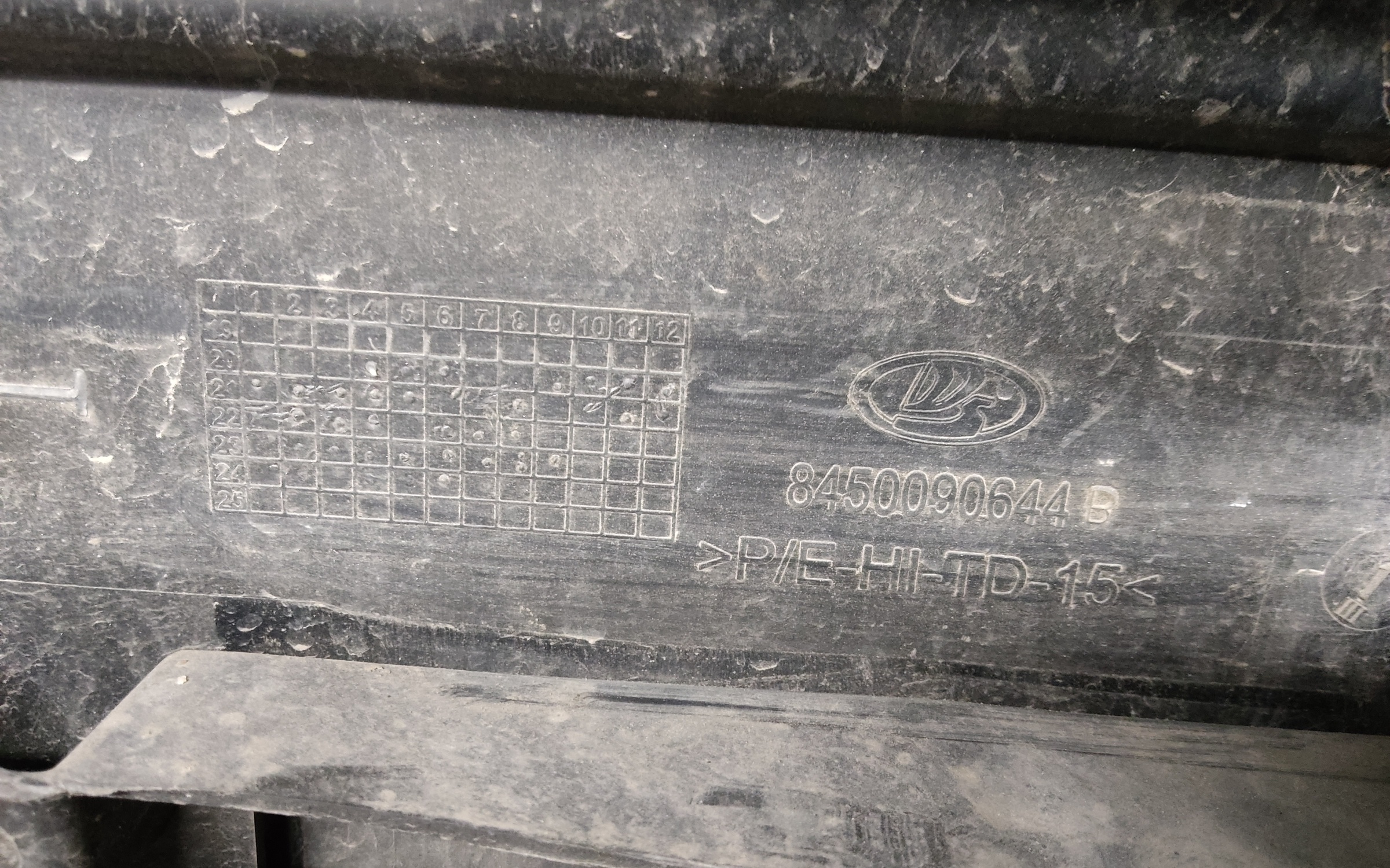 Бампер передний Lada Largus 1 Restail