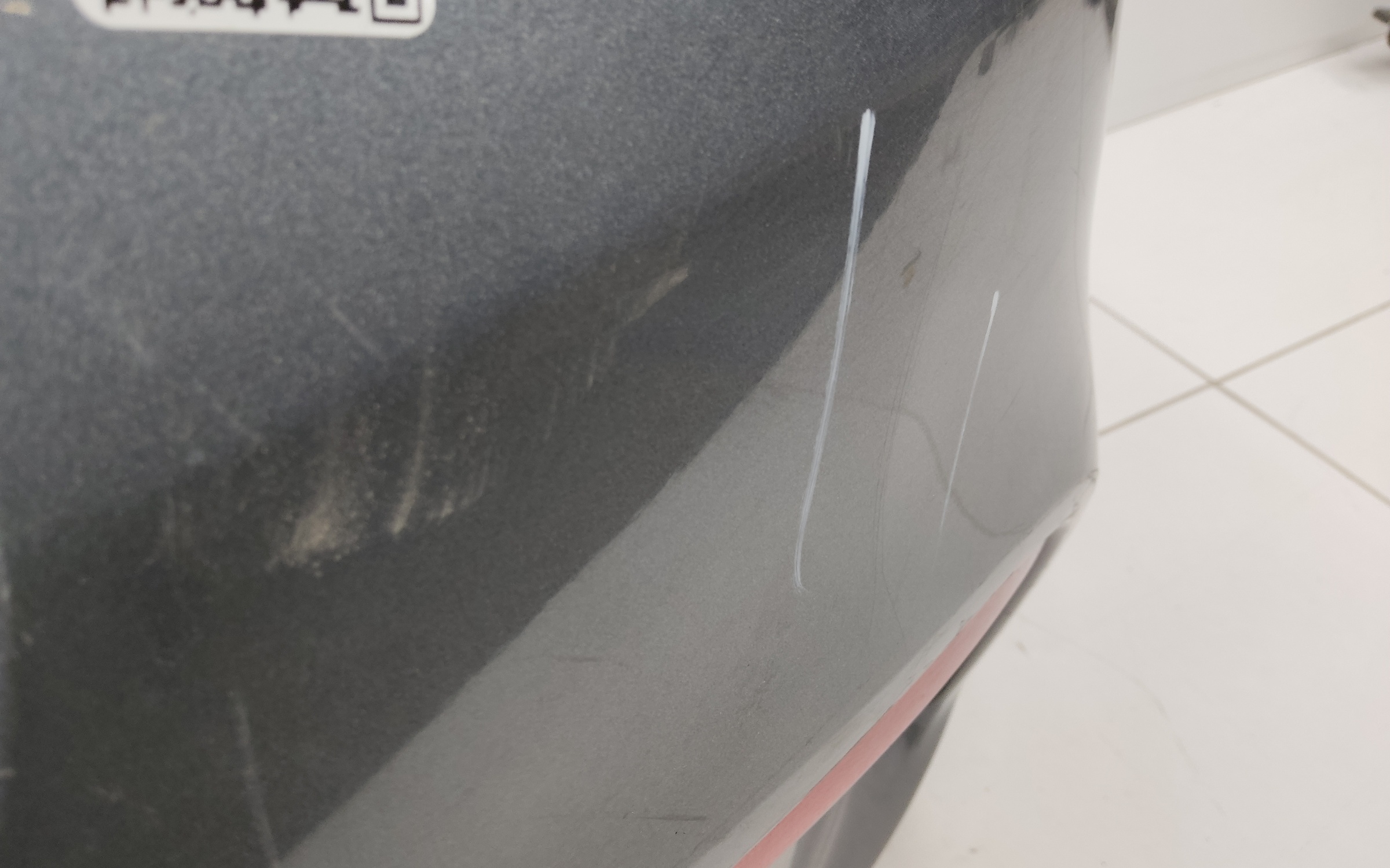 Бампер задний Kia Rio 4 Sedan