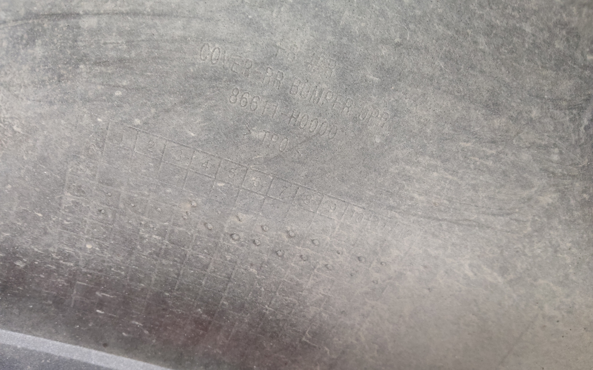 Бампер задний Kia Rio 4 Sedan