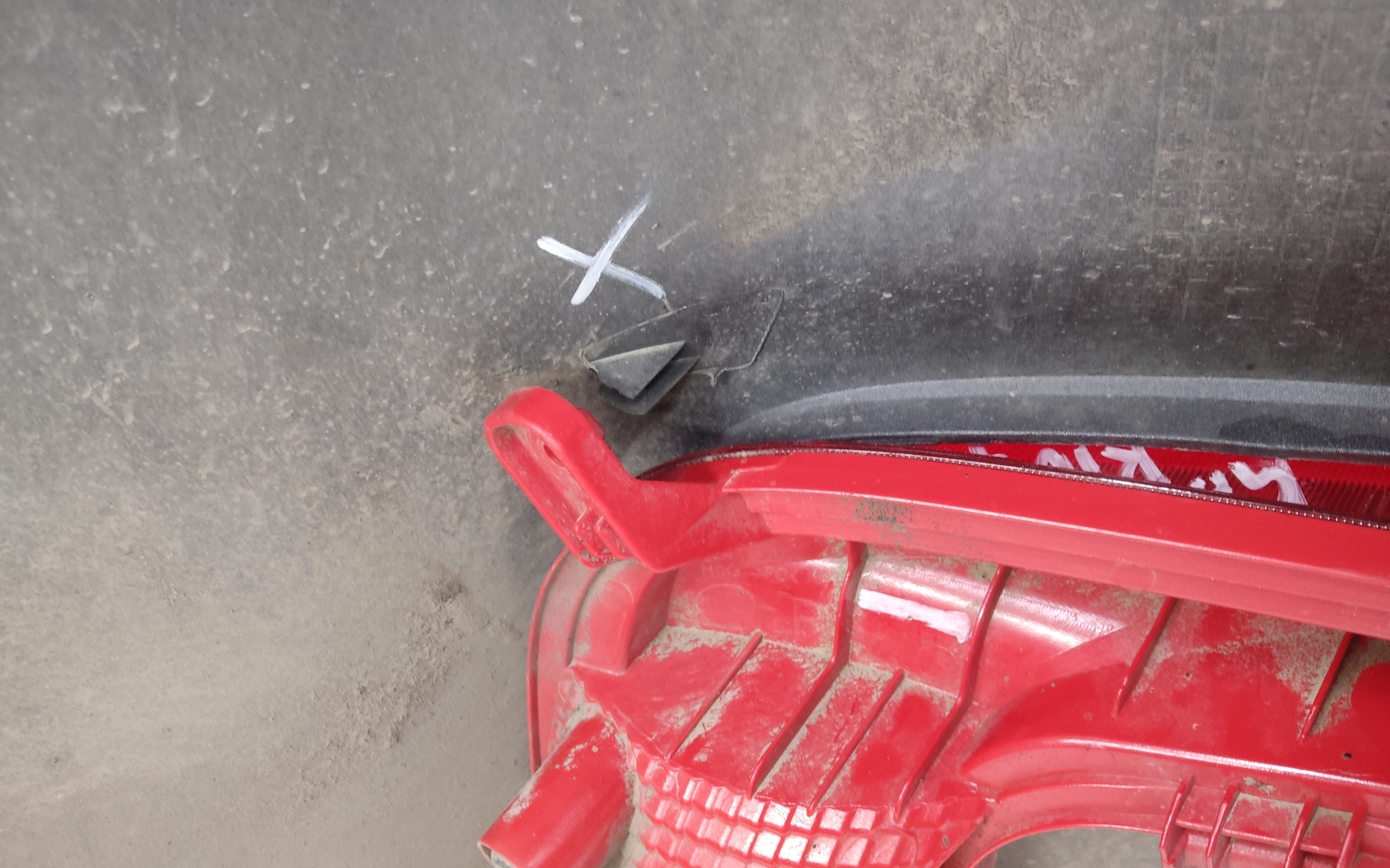 Бампер задний Kia Rio 4 Sedan