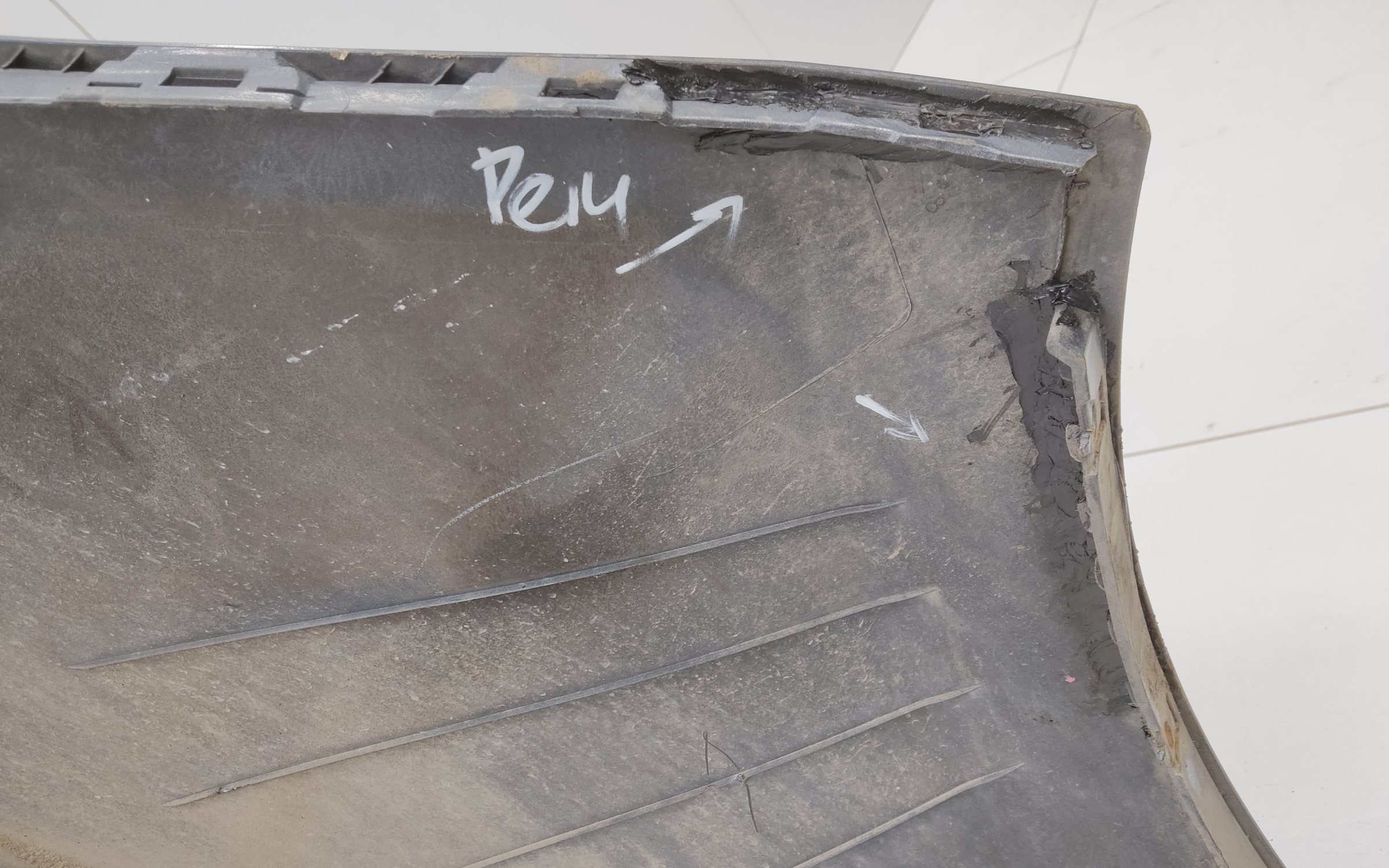 Бампер задний Kia Rio 4 Sedan