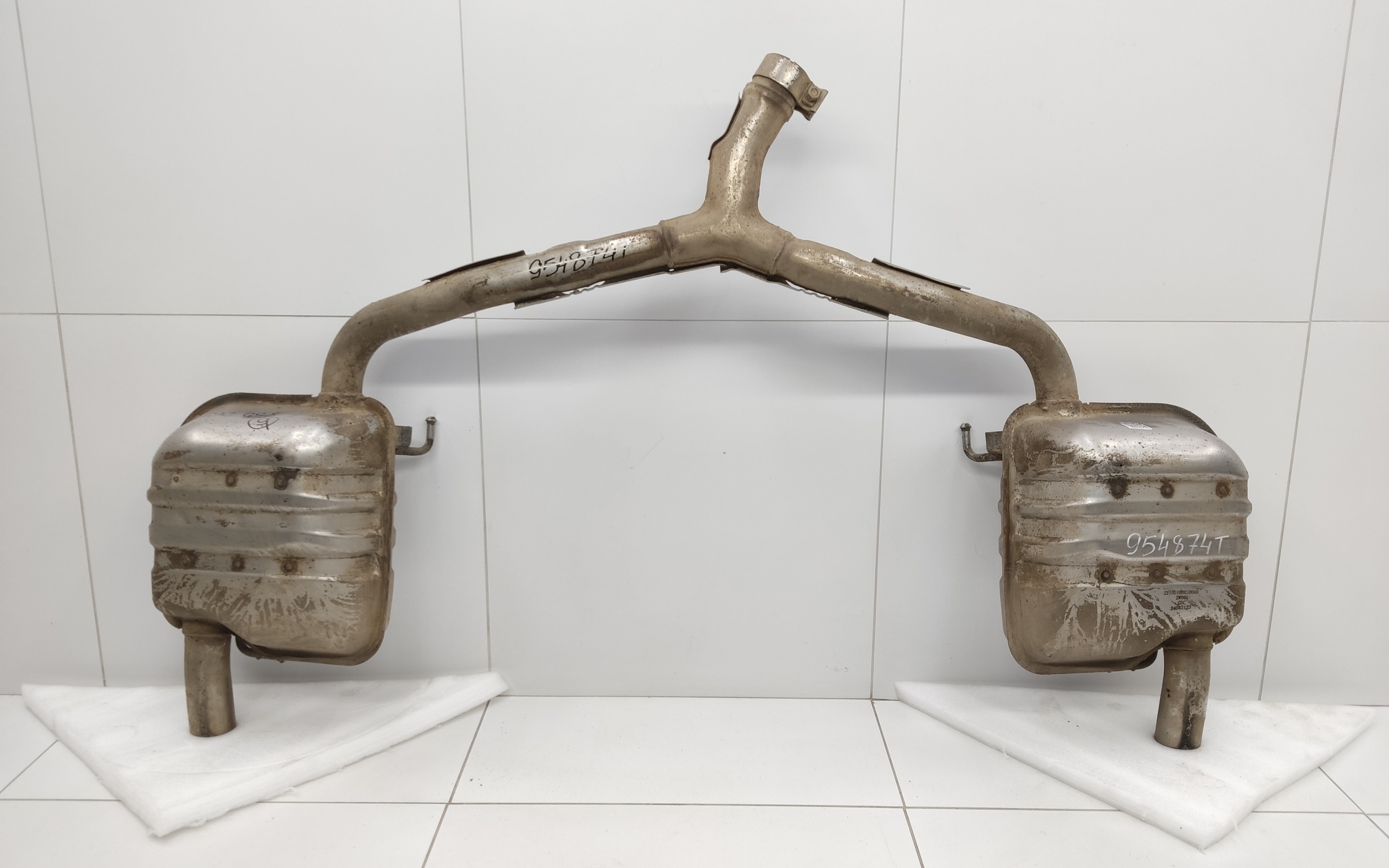 Глушитель задняя часть Gac GS8 2