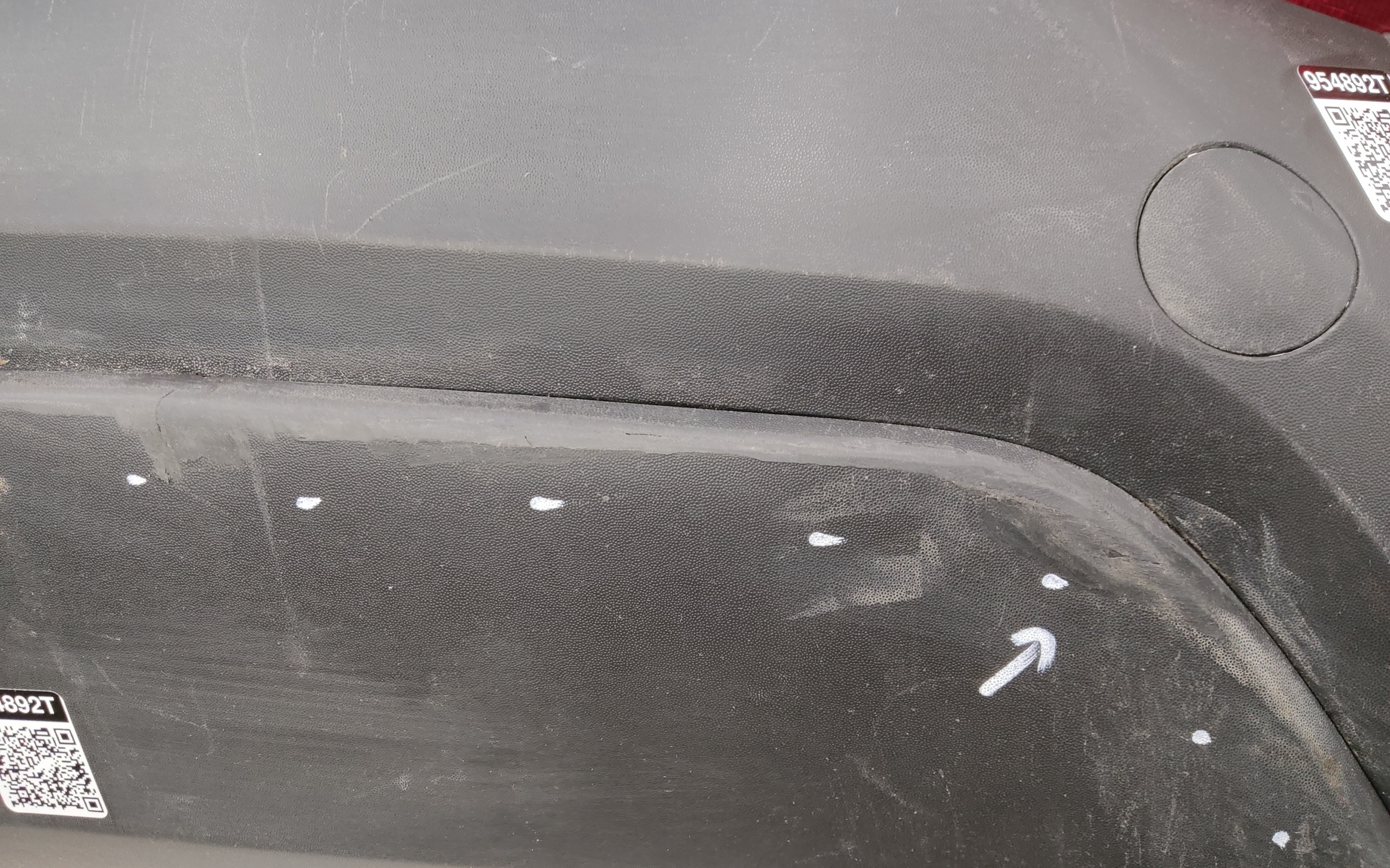 Бампер задний Hyundai Creta 1