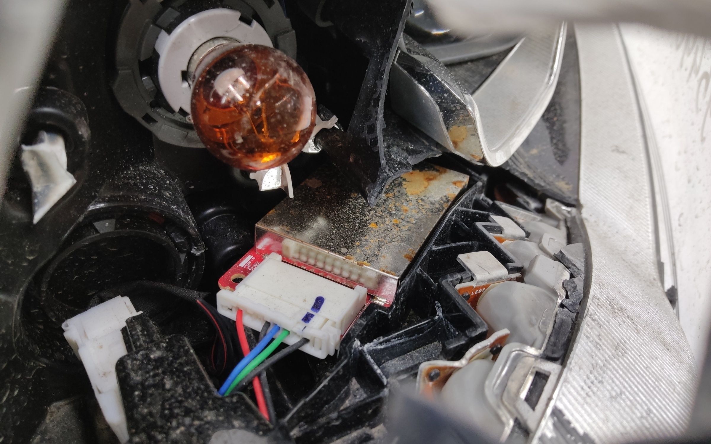 Фара передняя левая Kia Optima 4 Restail LED