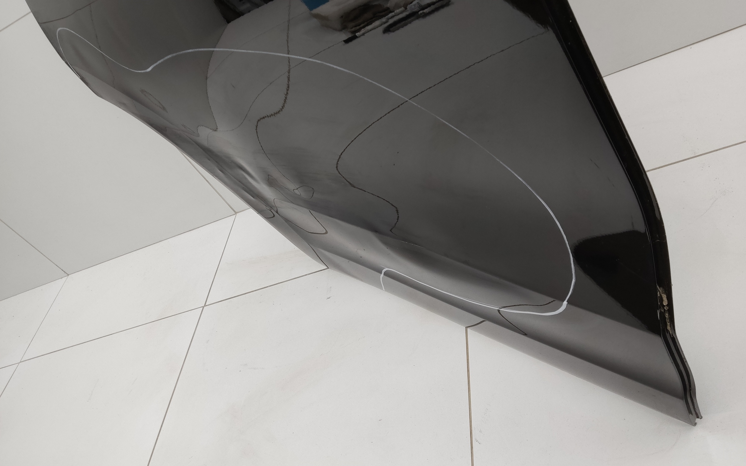 Дверь задняя правая Haval Jolion без молдинга