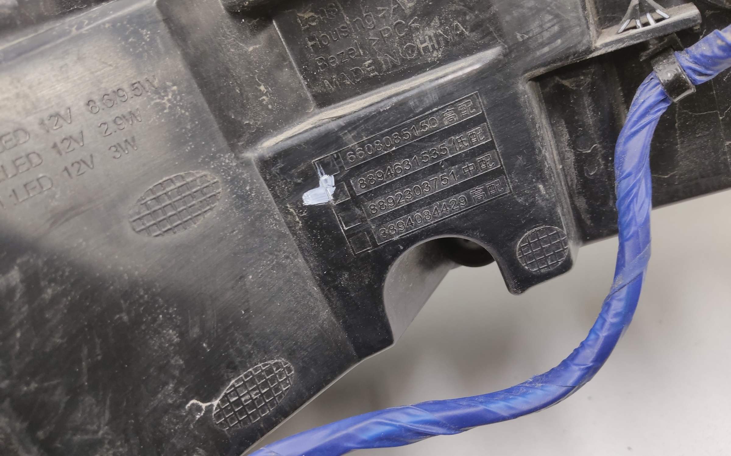 Фонарь задний правый наружный Geely Preface LED