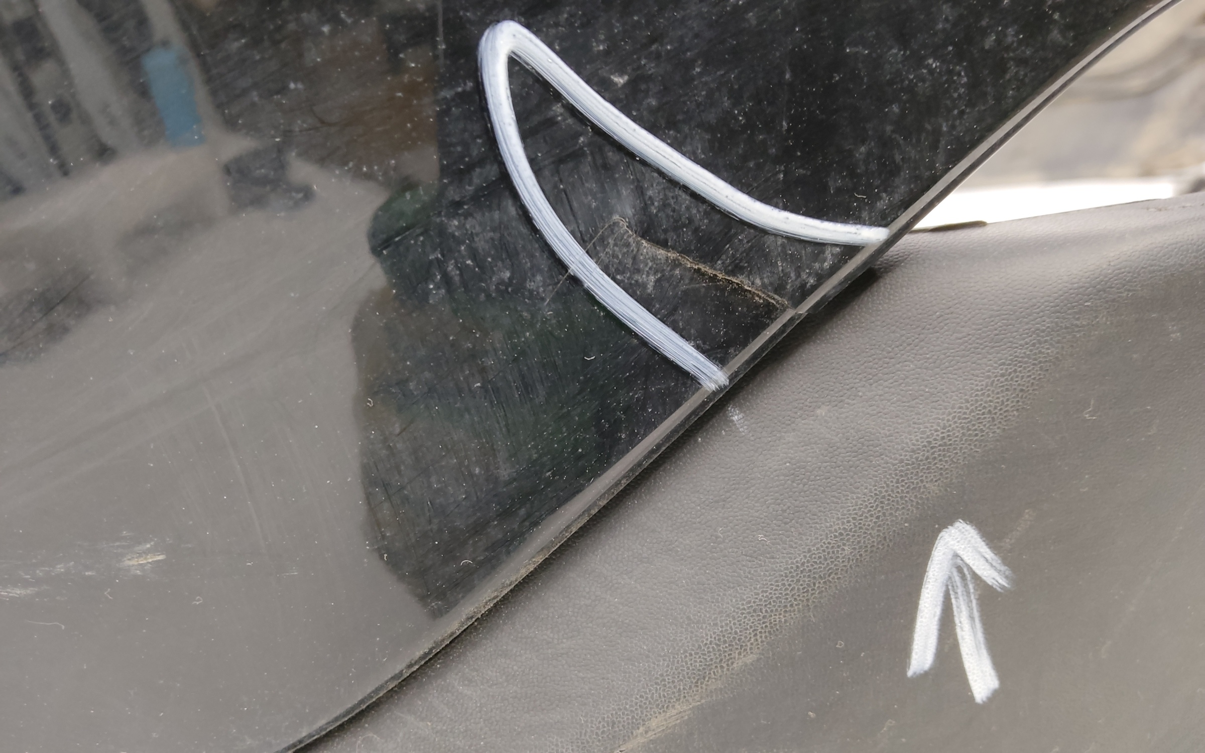 Бампер задний Chery Tiggo  9