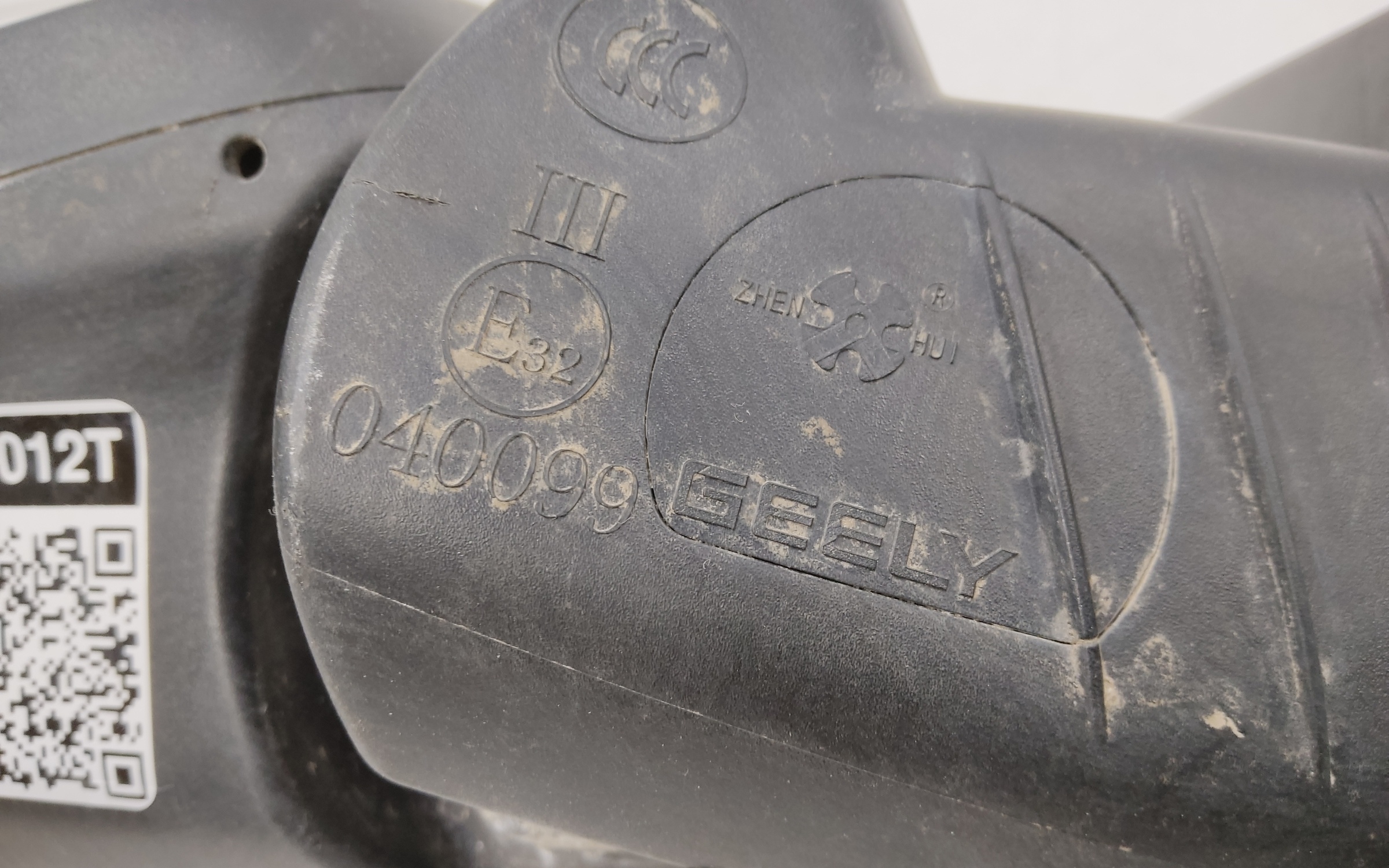 Зеркало левое Geely Coolray 12+1 контактов карбон