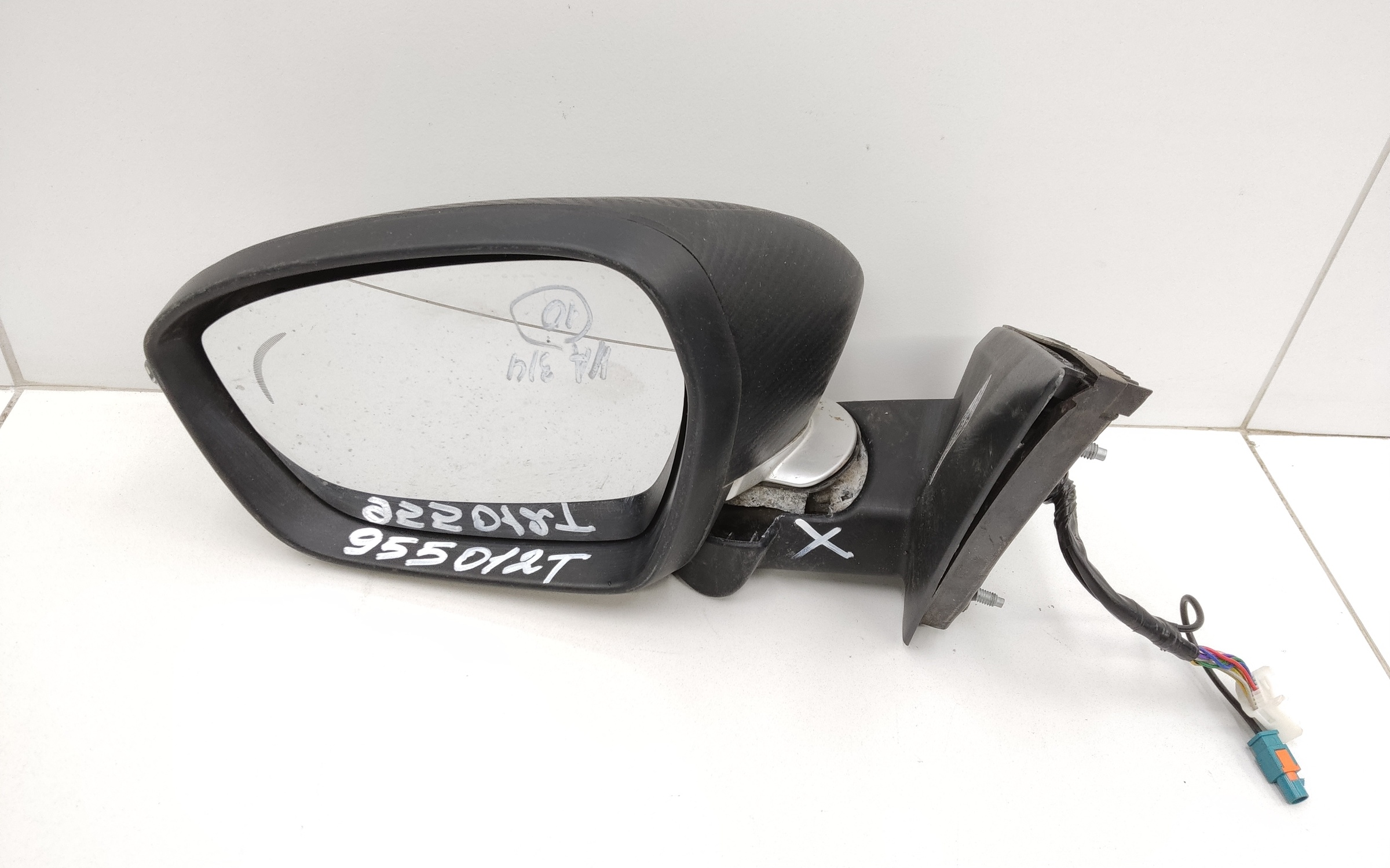 Зеркало левое Geely Coolray 12+1 контактов карбон