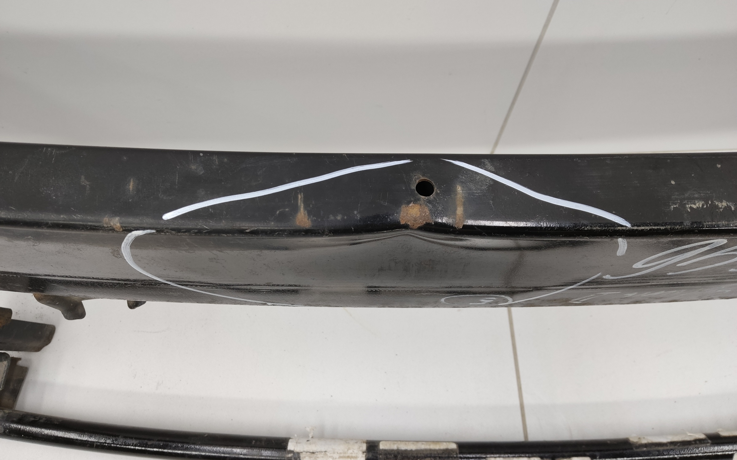 Усилитель переднего бампера Hyundai Solaris 2