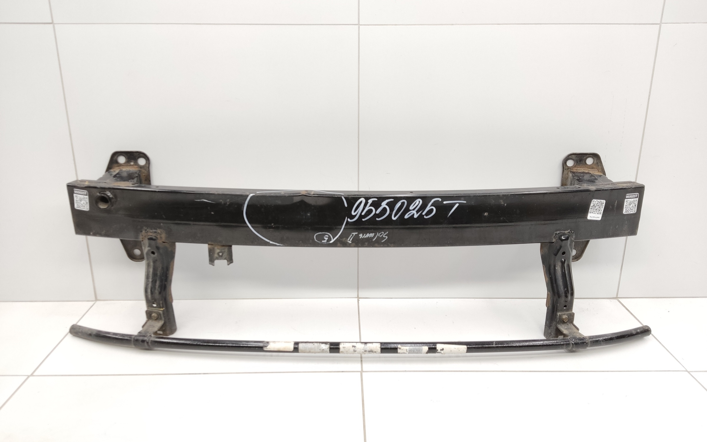 Усилитель переднего бампера Hyundai Solaris 2