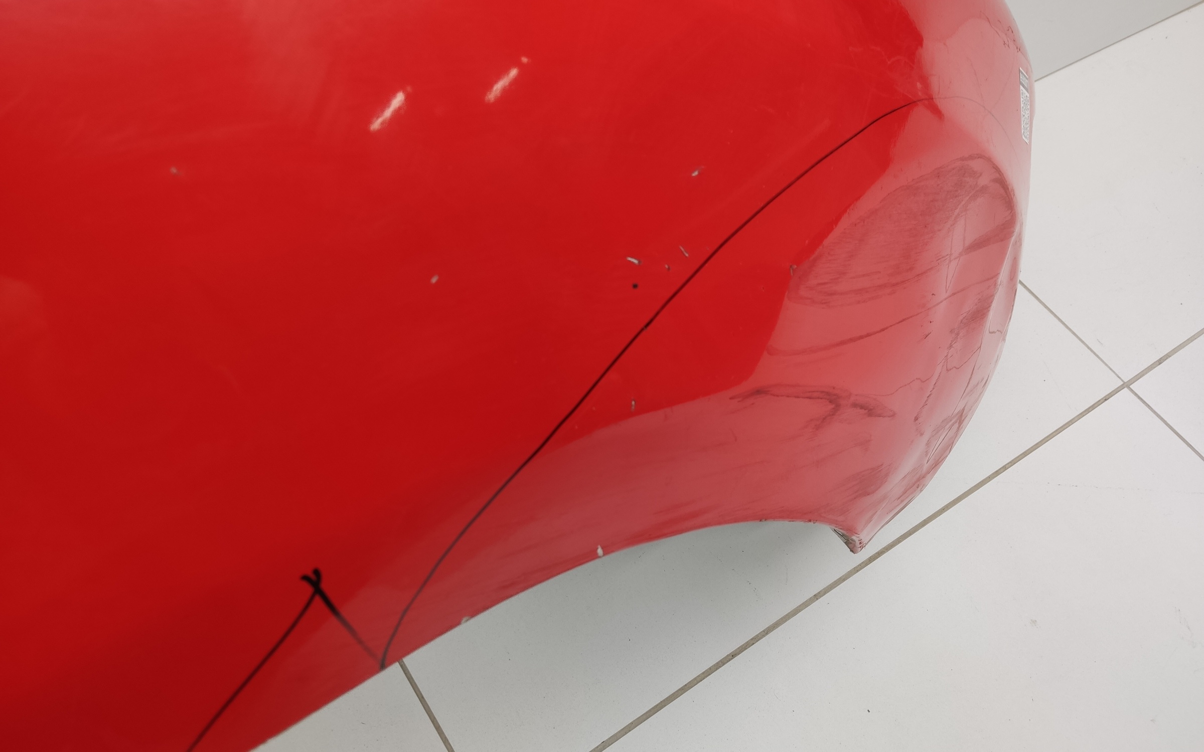 Крыло переднее правое Renault Logan 2 под повторитель