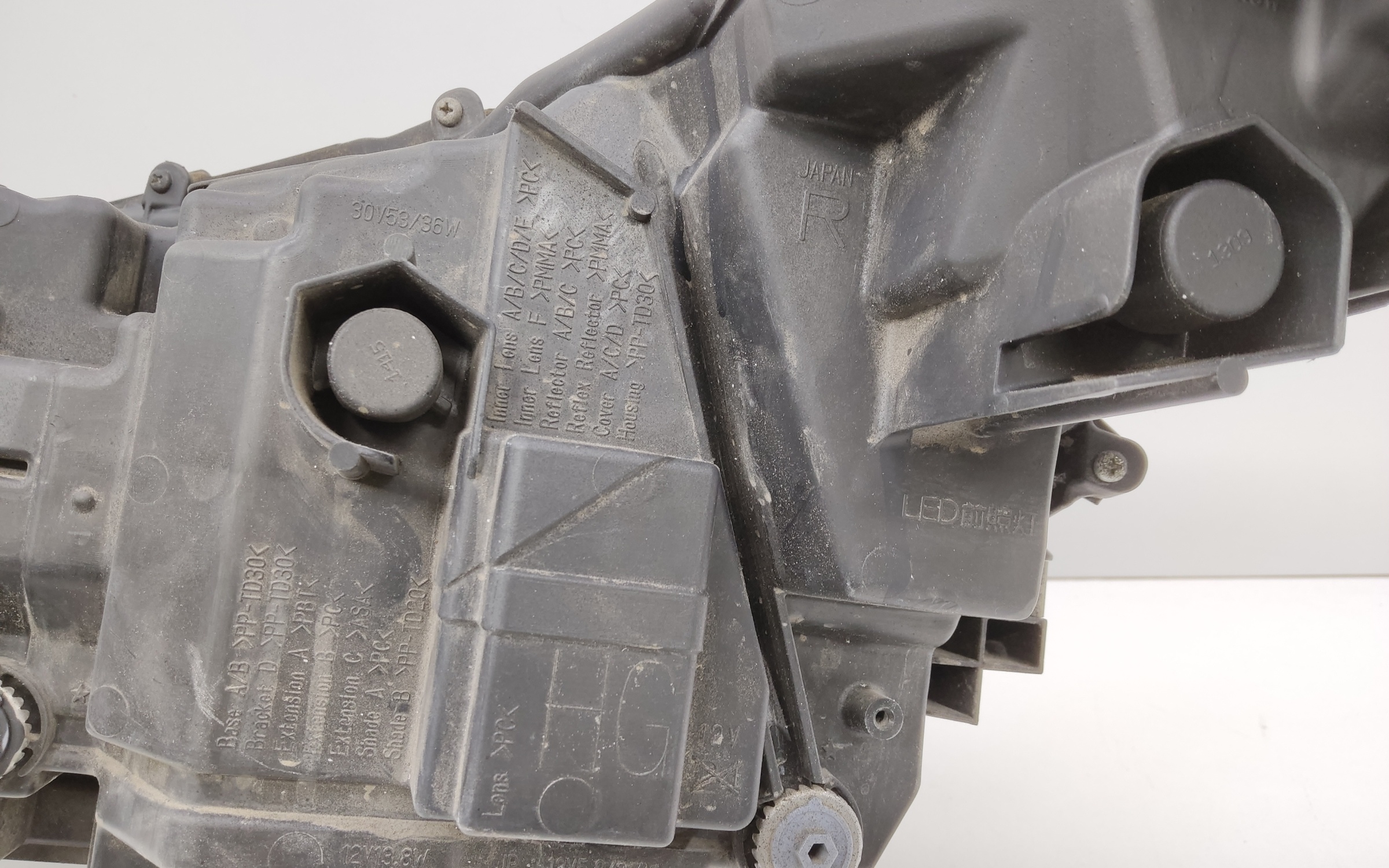 Фара передняя правая Lexus RX 4 Restail LED линзы