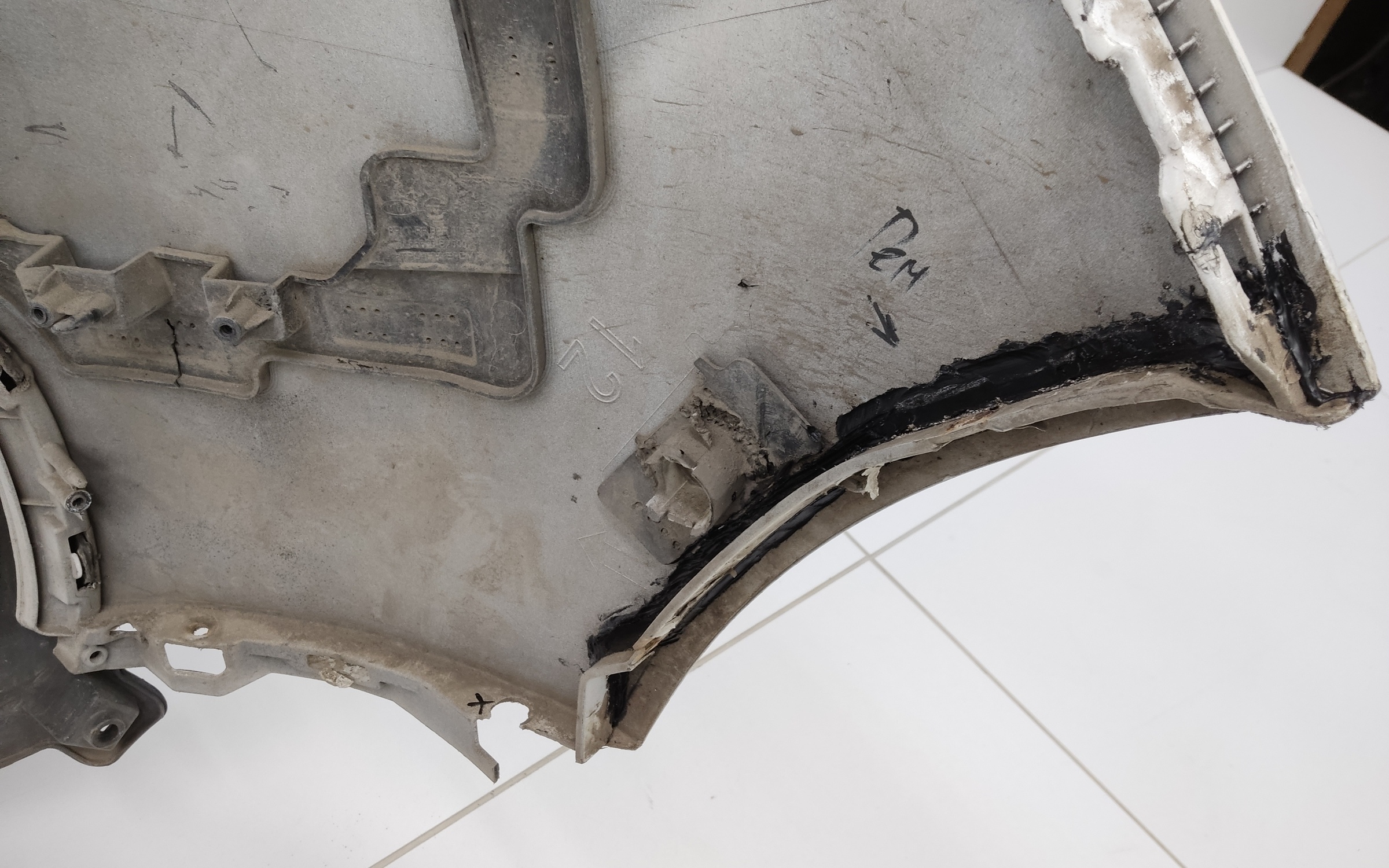 Бампер задний Kia Soul 2 Restail