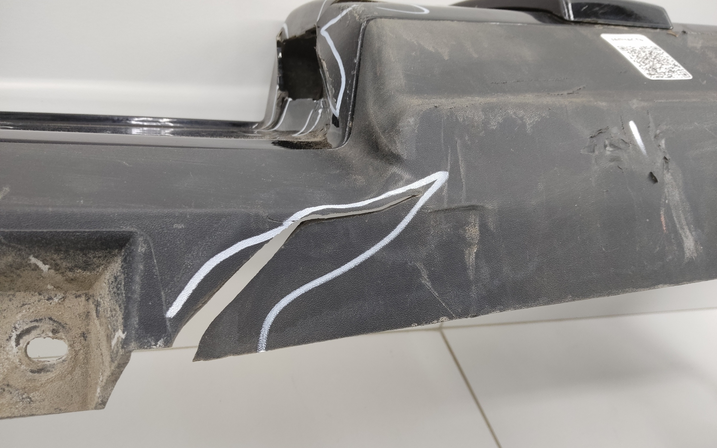 Бампер задний Mercedes Benz G-klasse W463 AMG 2