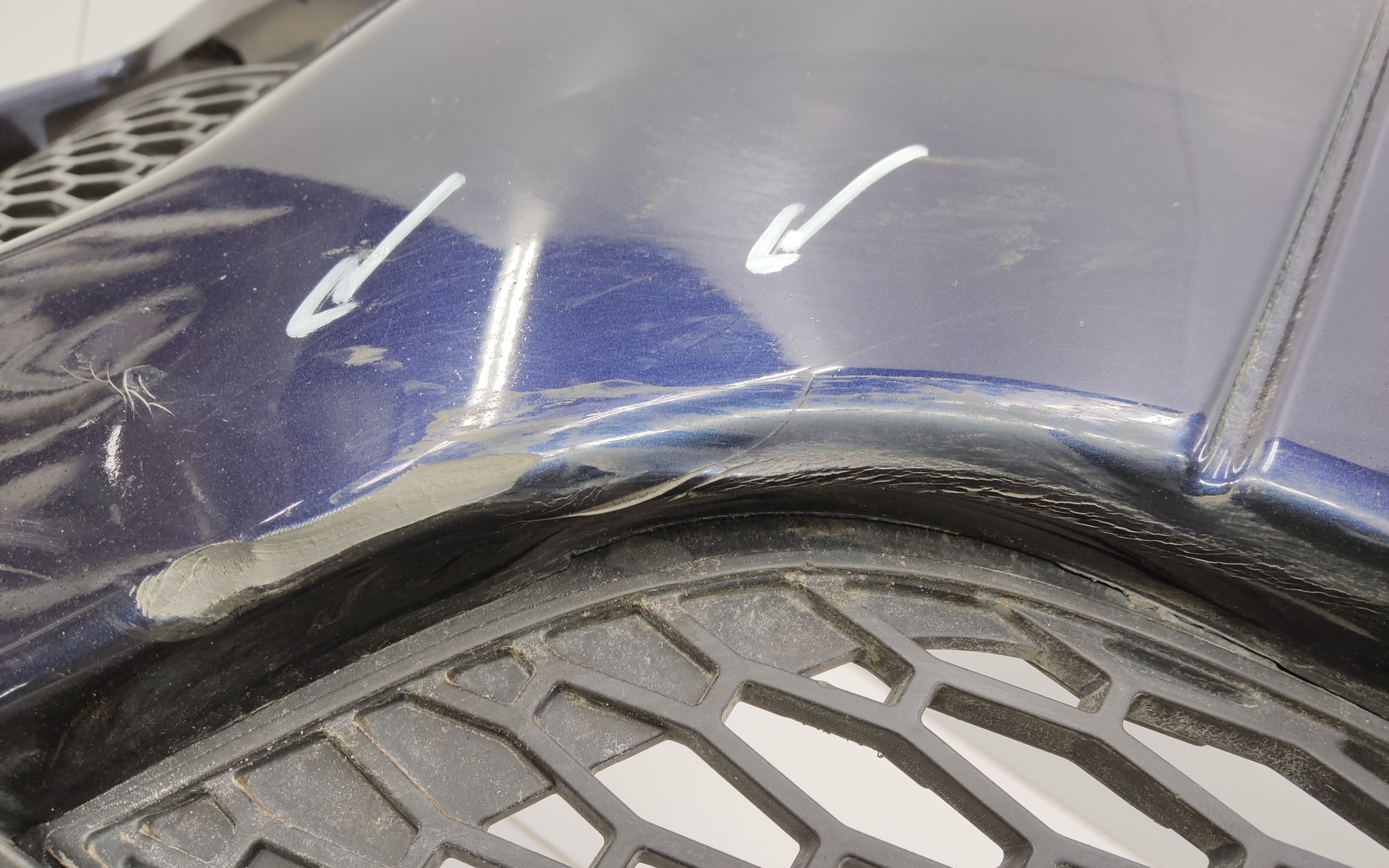 Бампер передний Land Rover Range Rover Evoque 1 Restail под омыватель