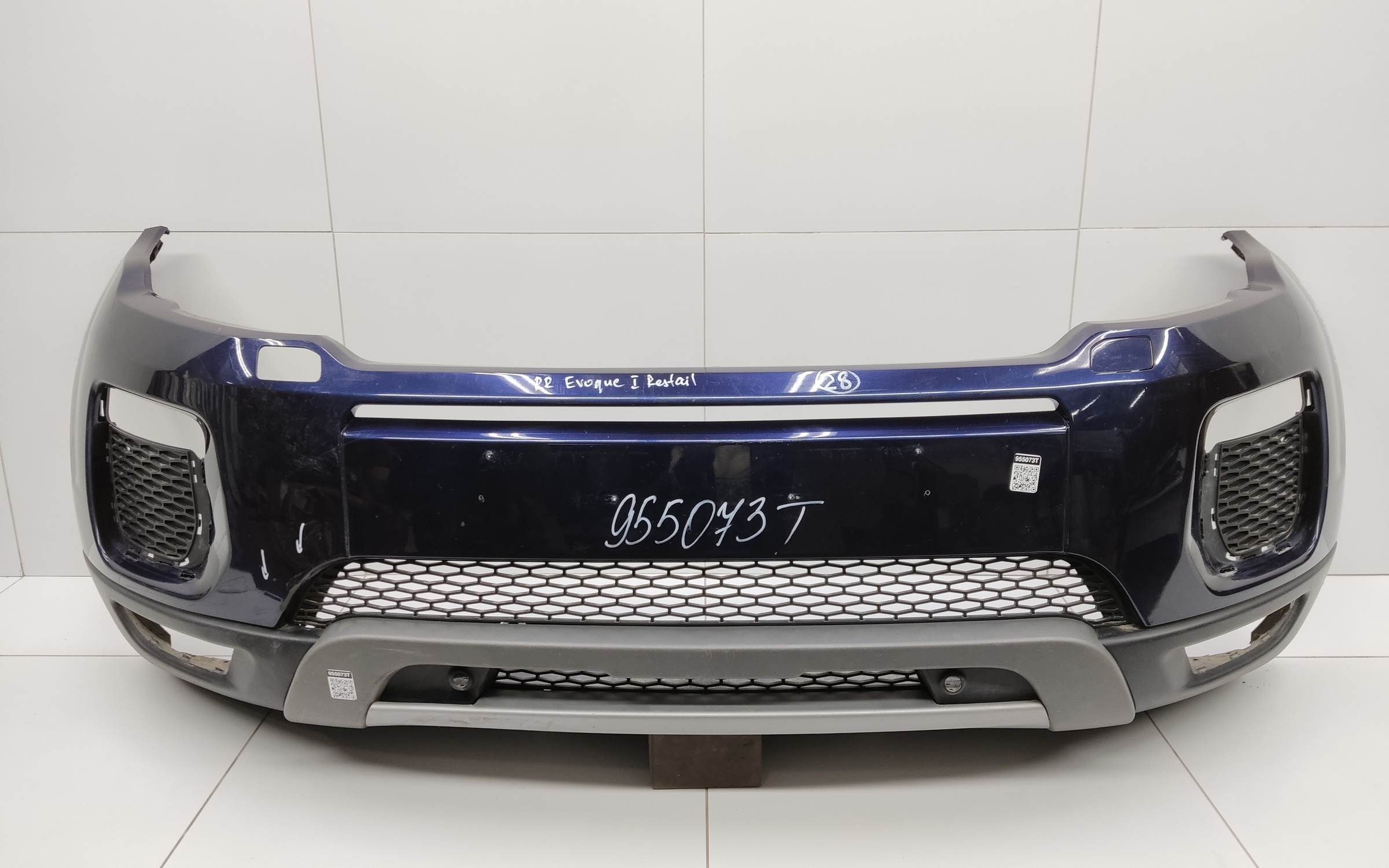 Бампер передний Land Rover Range Rover Evoque 1 Restail под омыватель