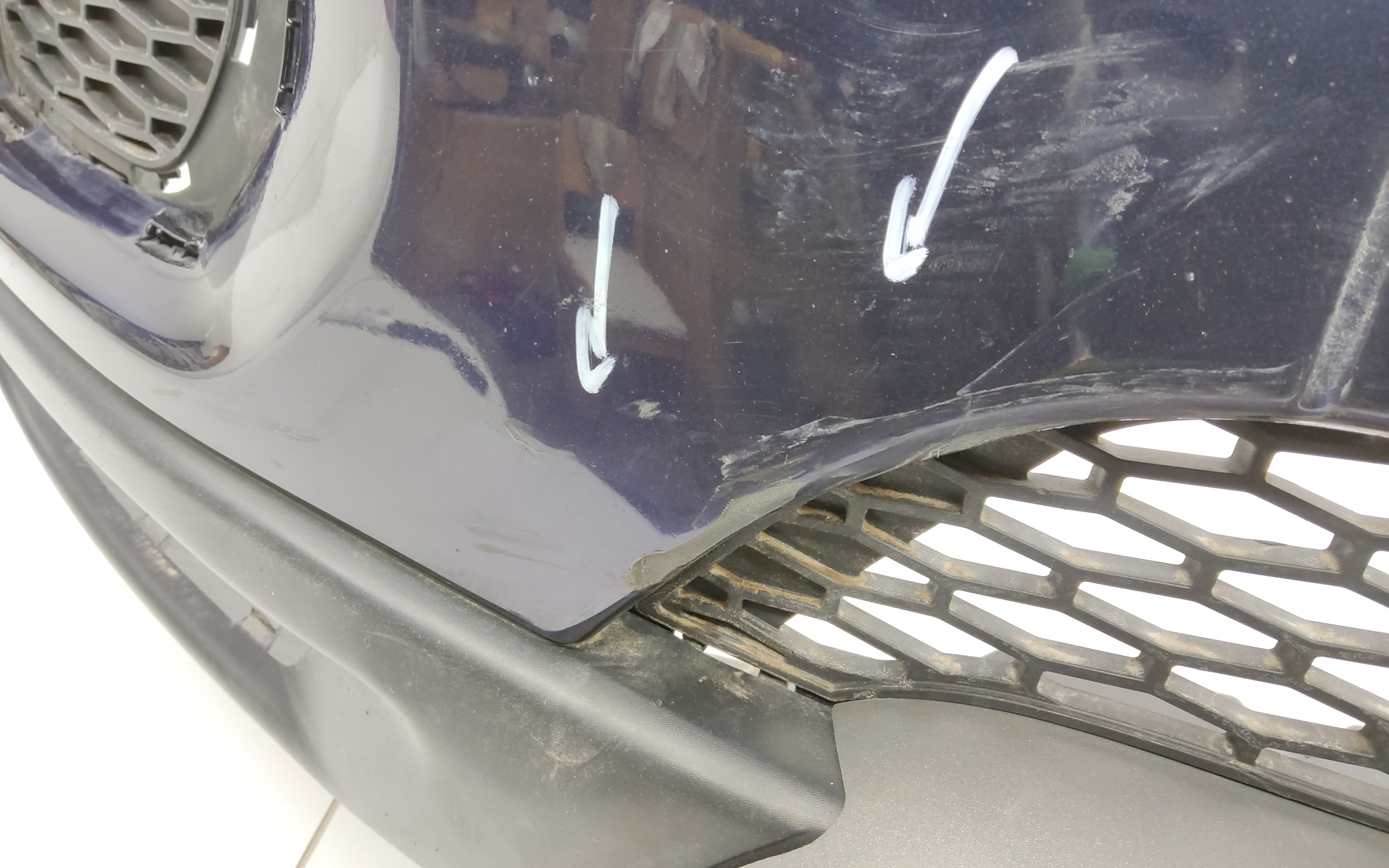 Бампер передний Land Rover Range Rover Evoque 1 Restail под омыватель