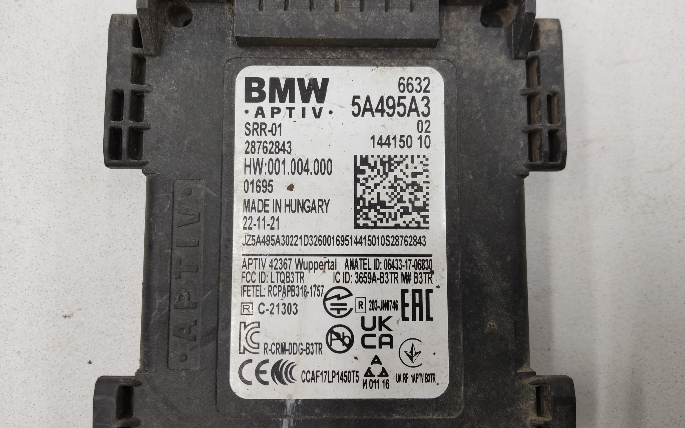 Радар BSD слепых зон BMW 5er G30