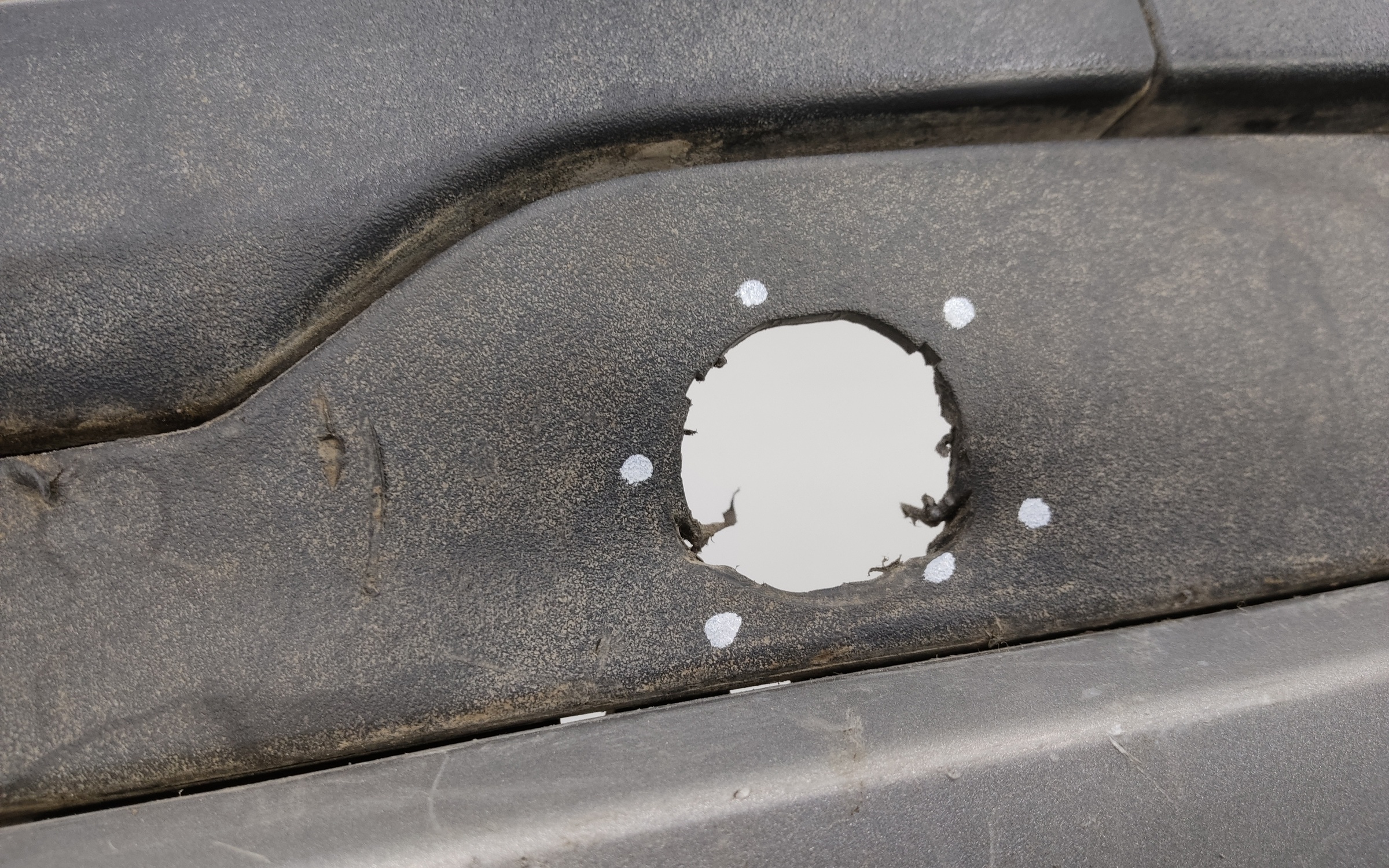 Бампер задний Chery Tiggo 4 Restail